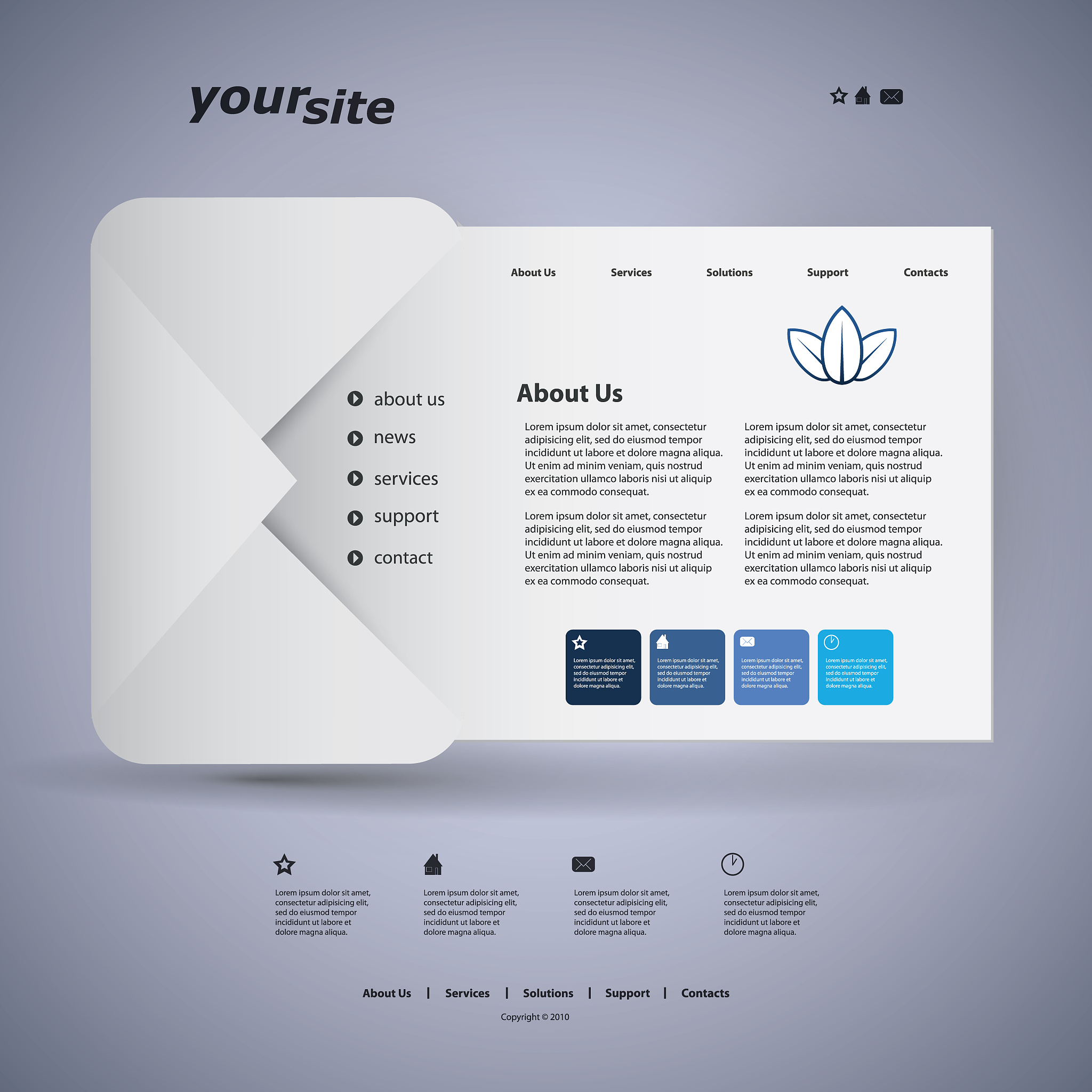website template