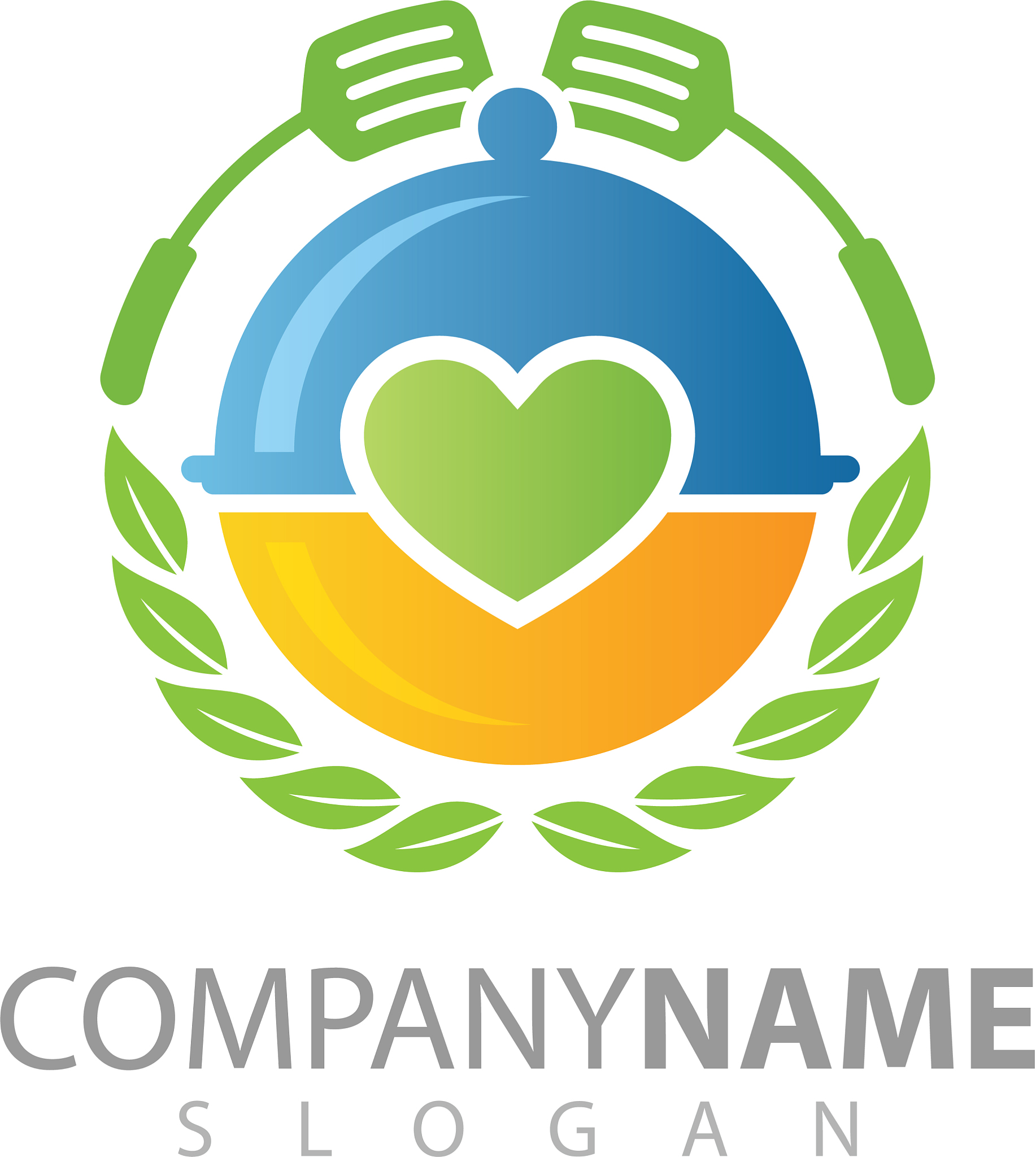 logo template for food cooking restaurant chef