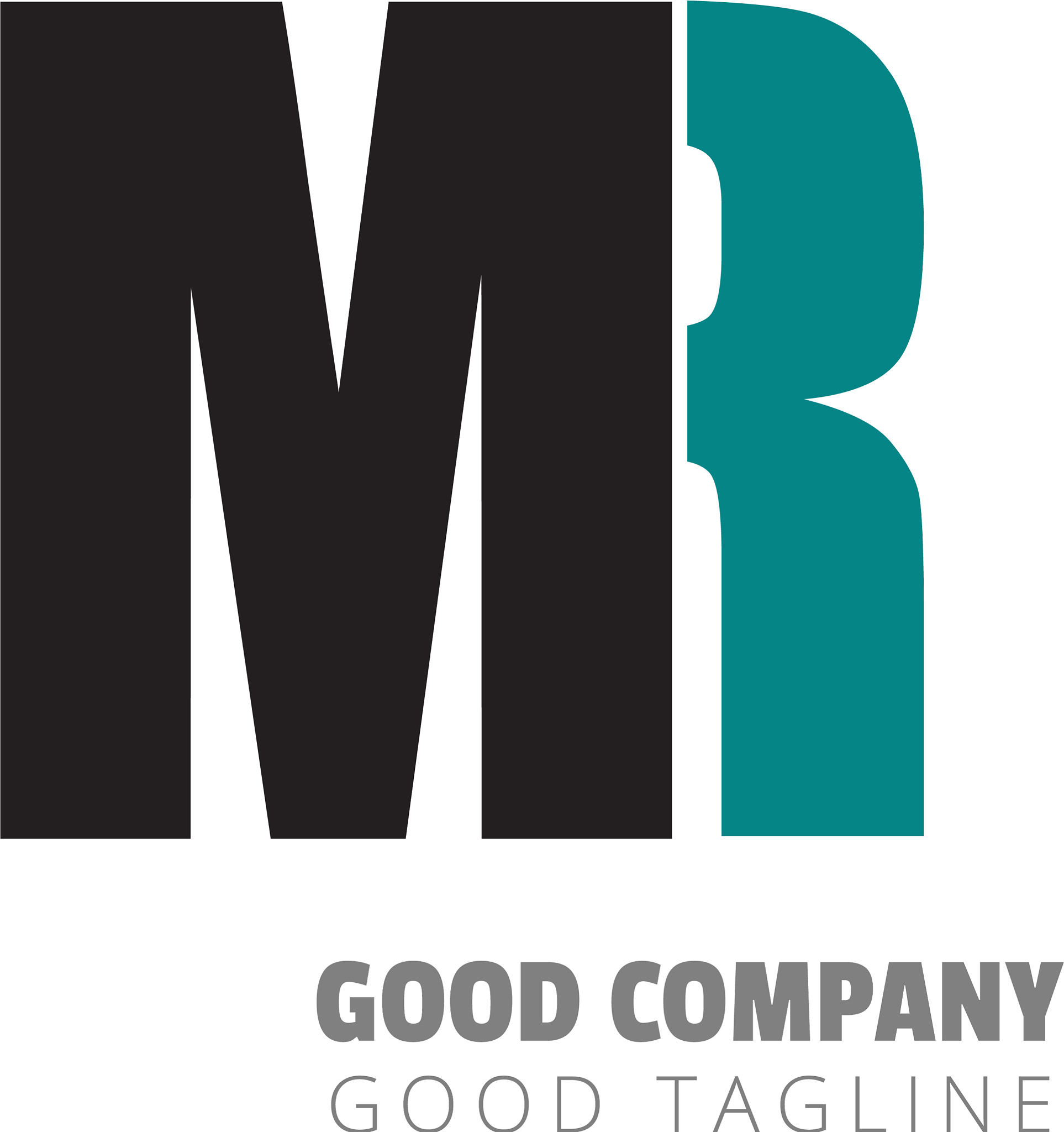 initial letter design logo