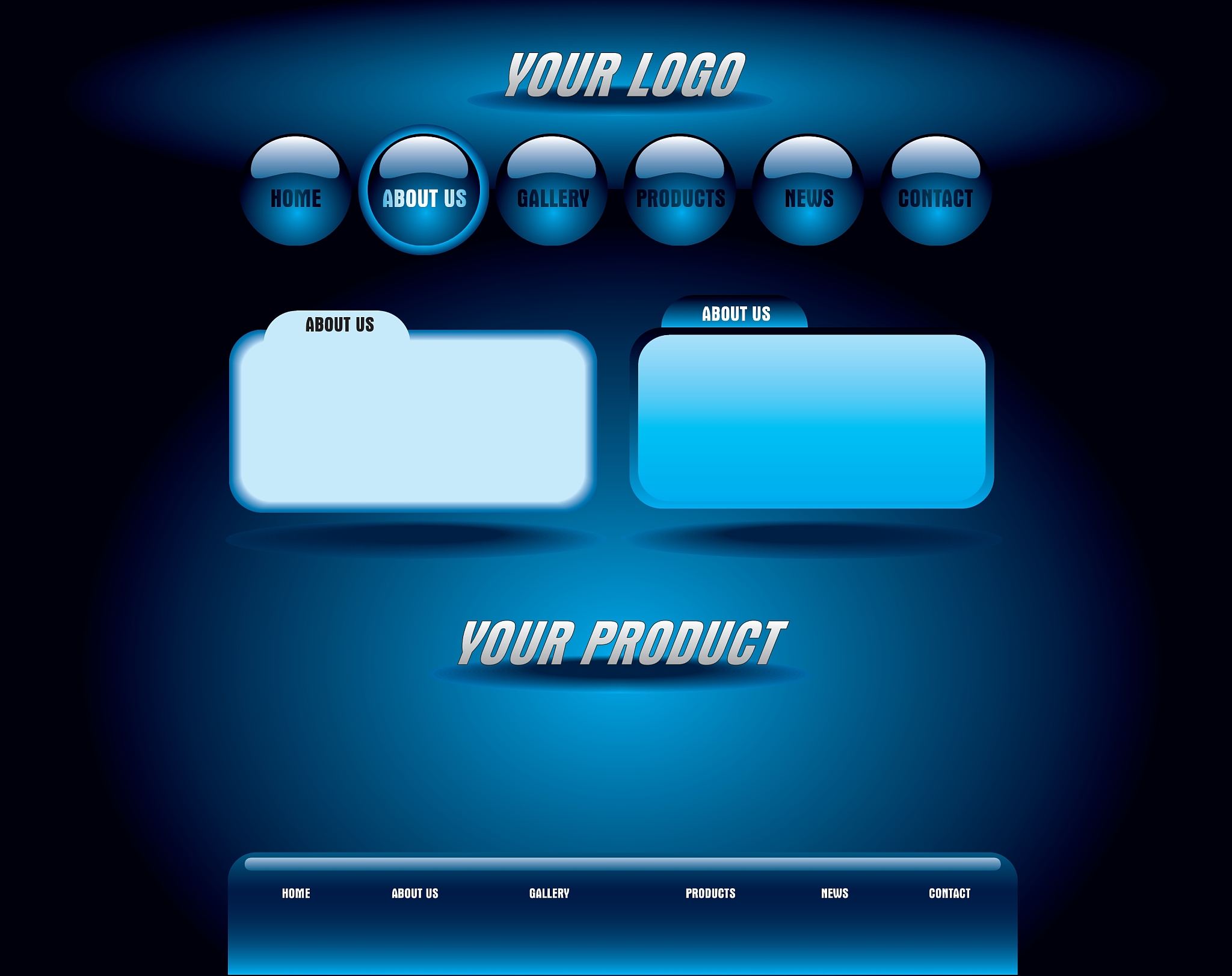 website template