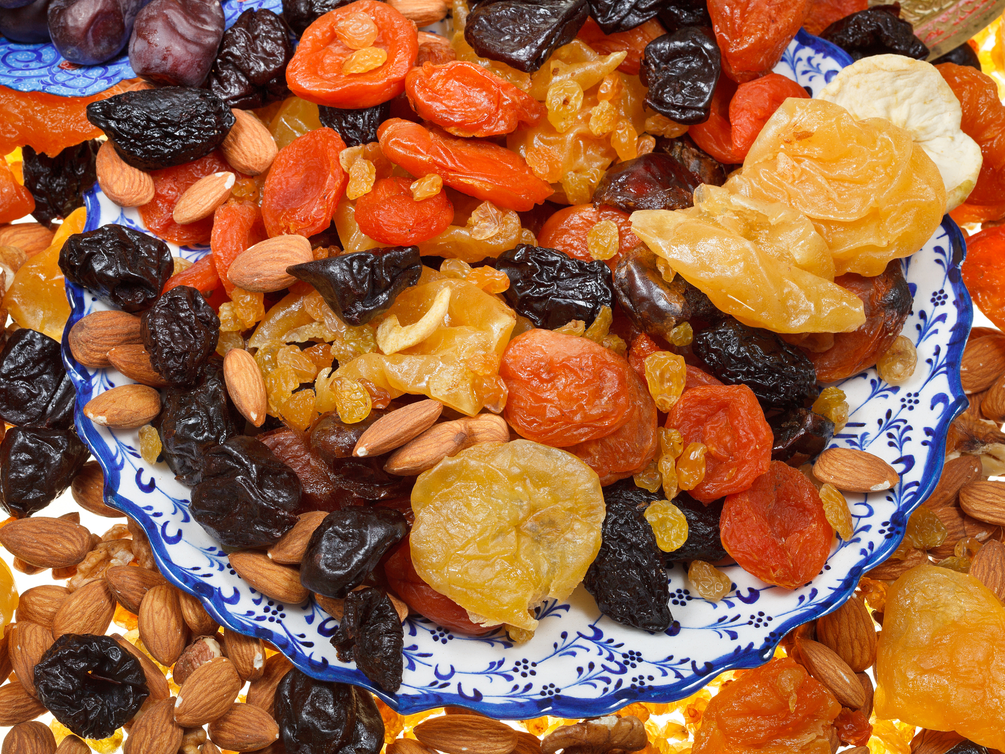 sweet dried fruits