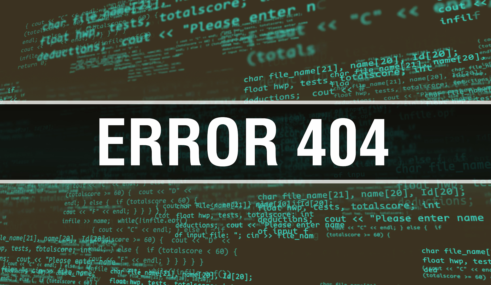 error 404 with digital java code text. error 404 and computer so