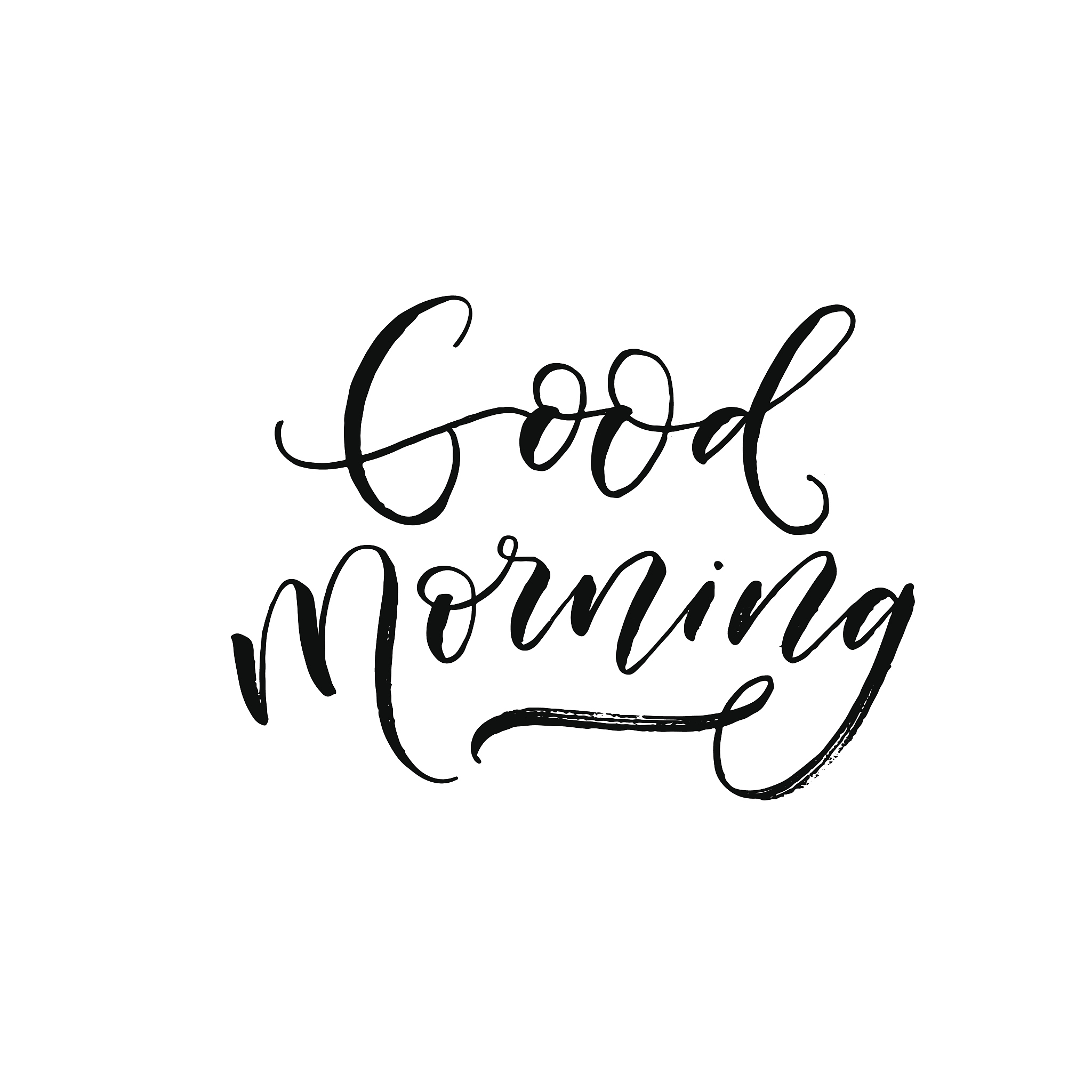 good morning postcard.