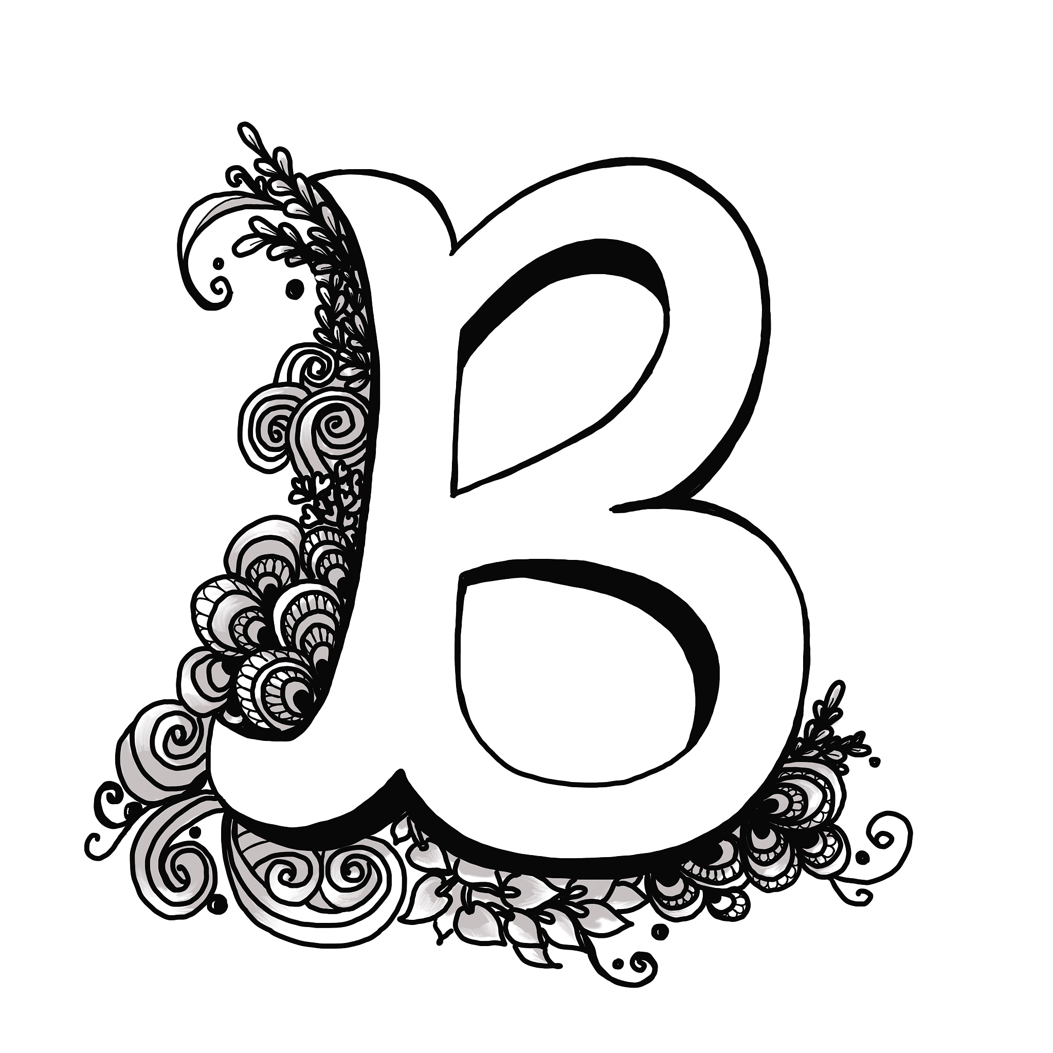 letter b