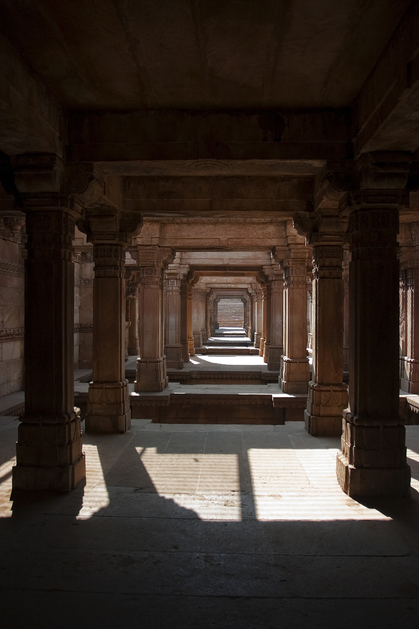 ancient step well, india