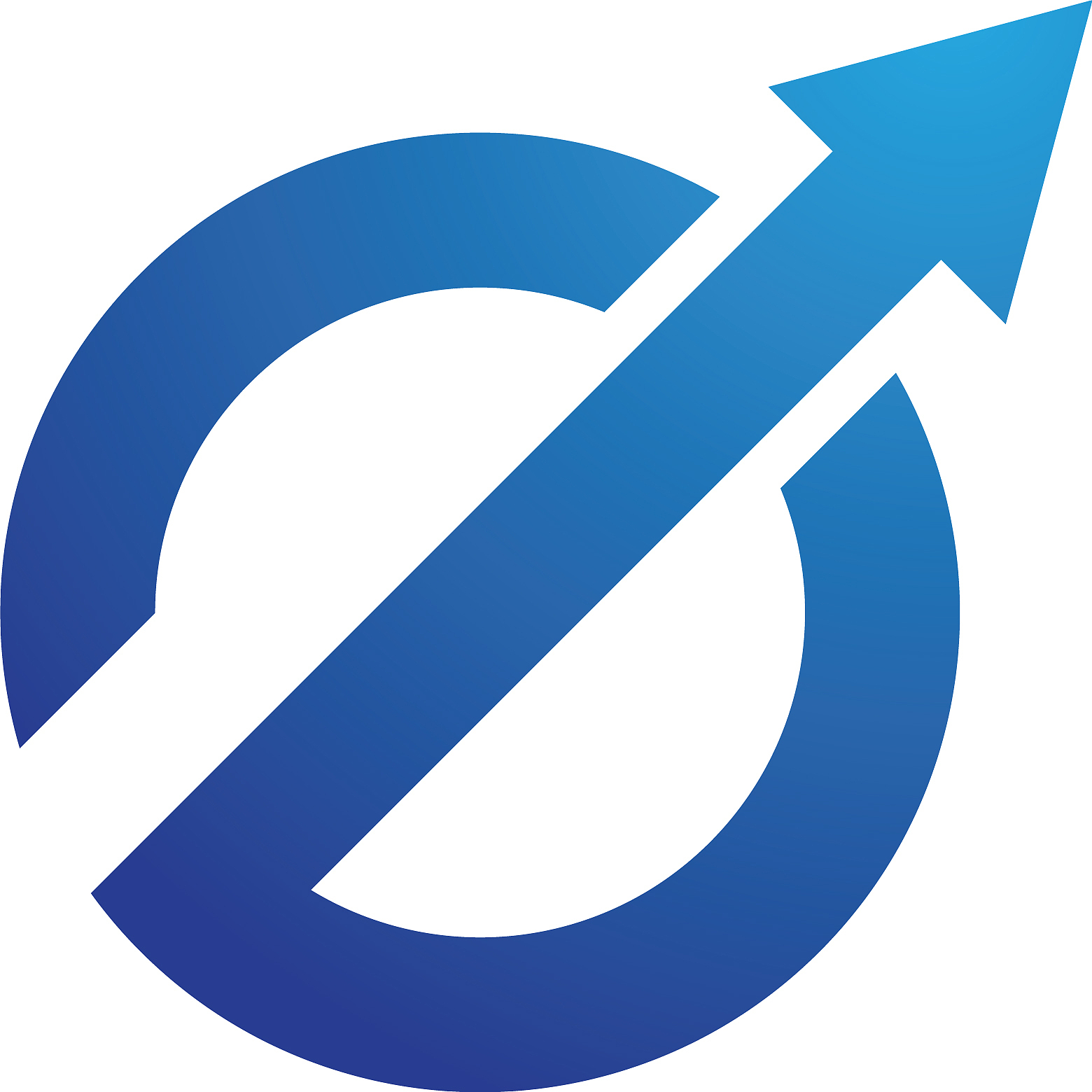 arrows icon logo template design