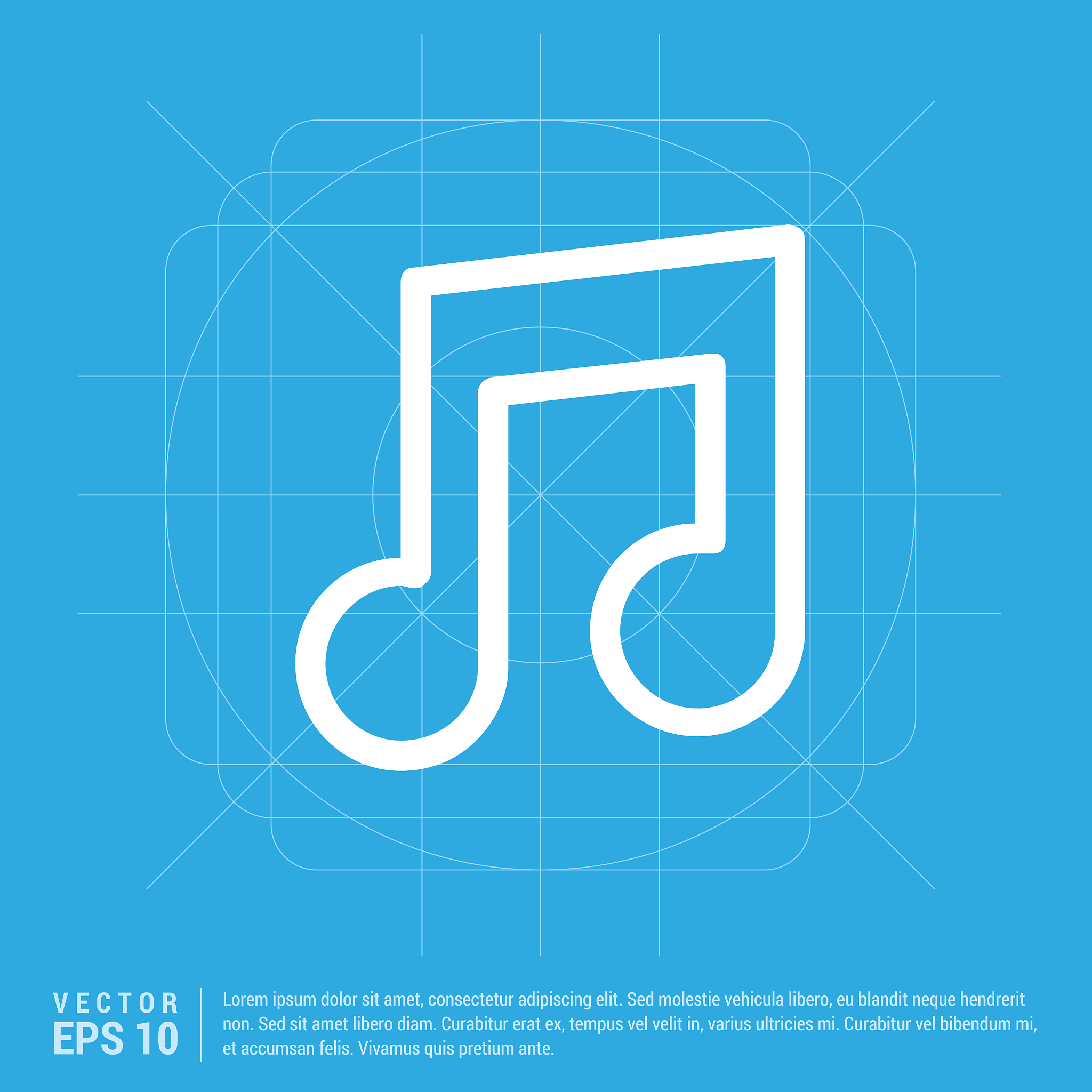 music symbol icon