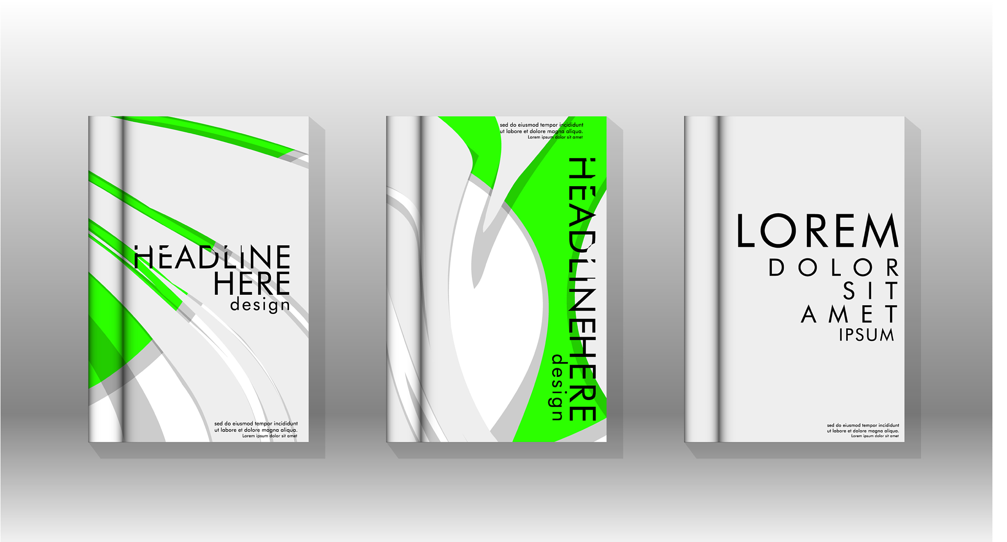 abstract cover with liquid elements book design