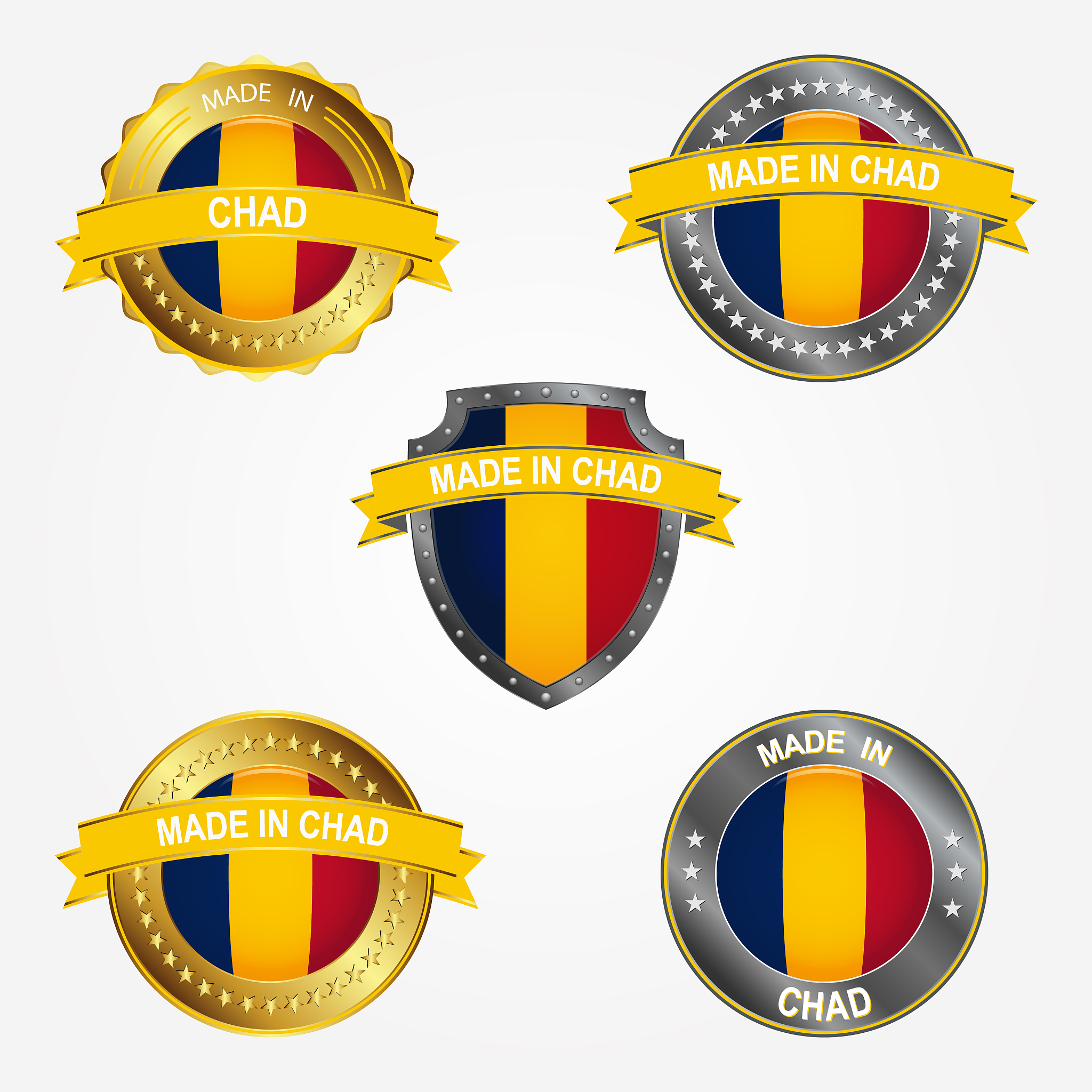 design label of made in chad