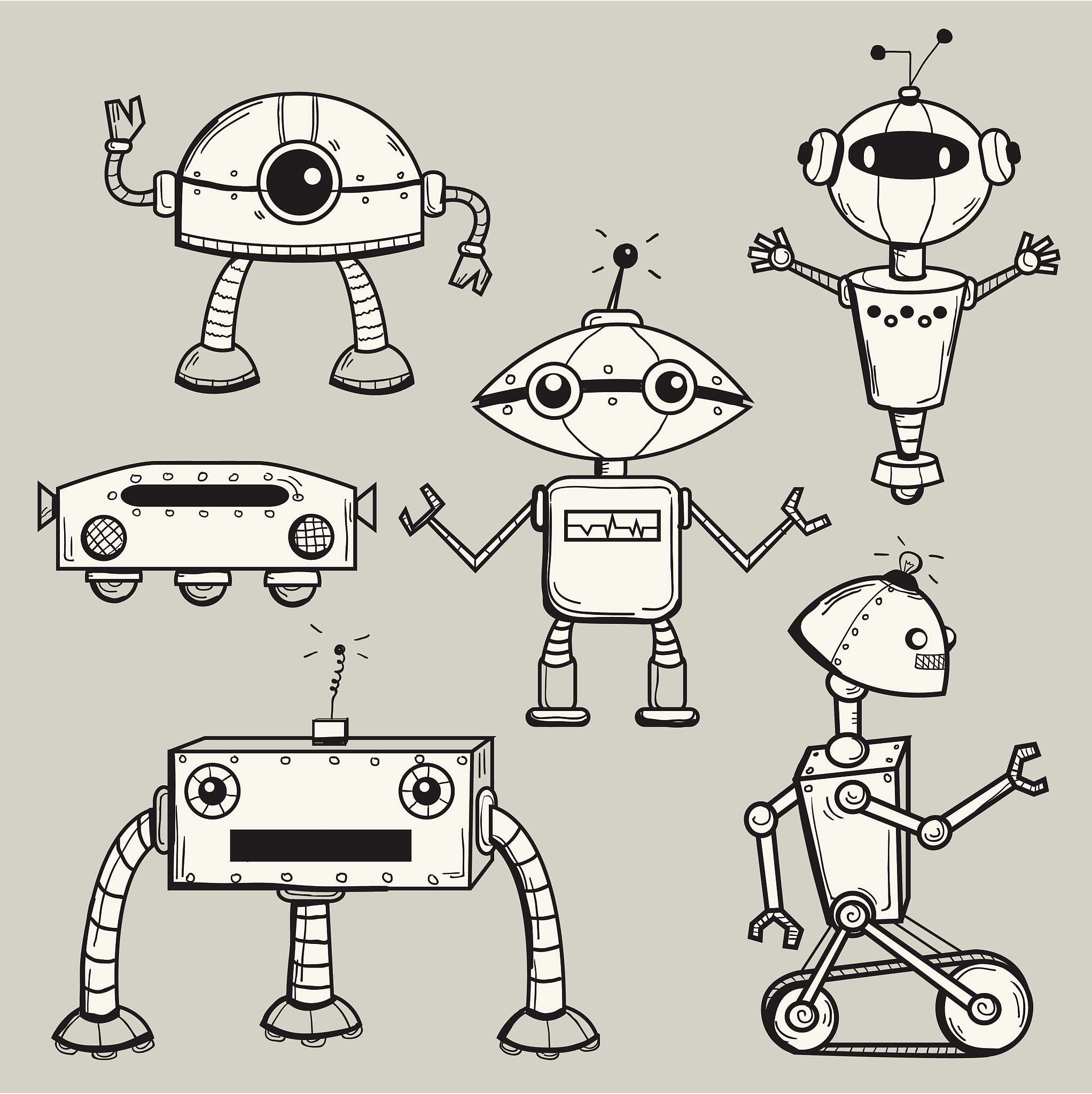 画图机器人实现绘画的步骤