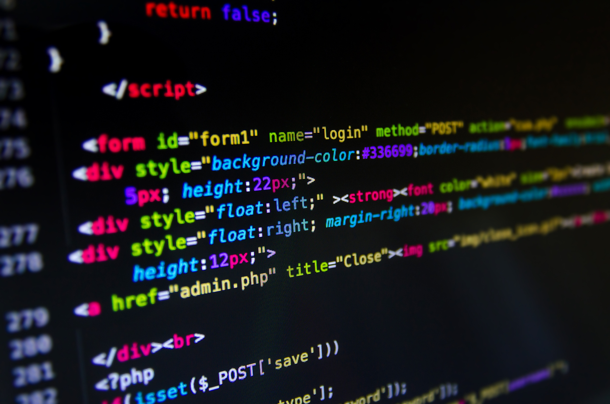 desktop source code and wallpaper by computer language with codi