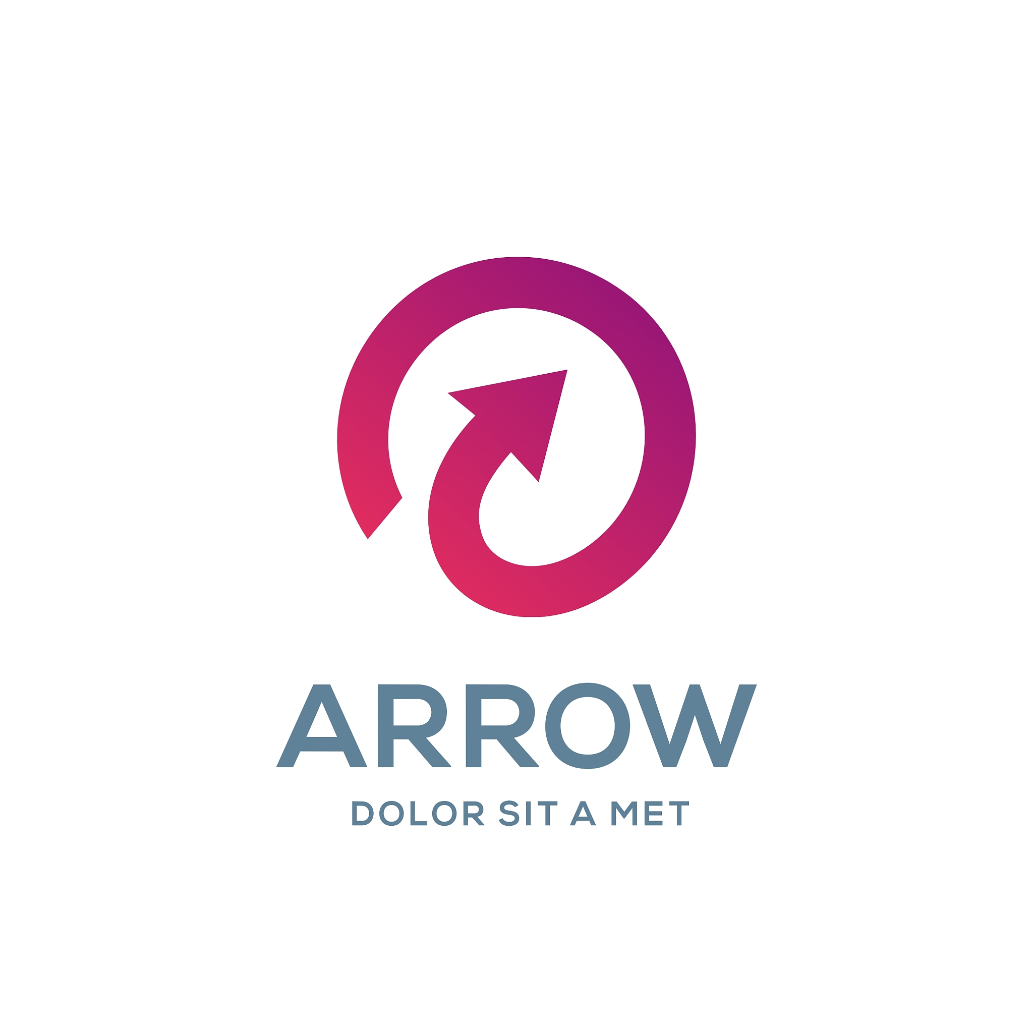 abstract business logo icon design template with