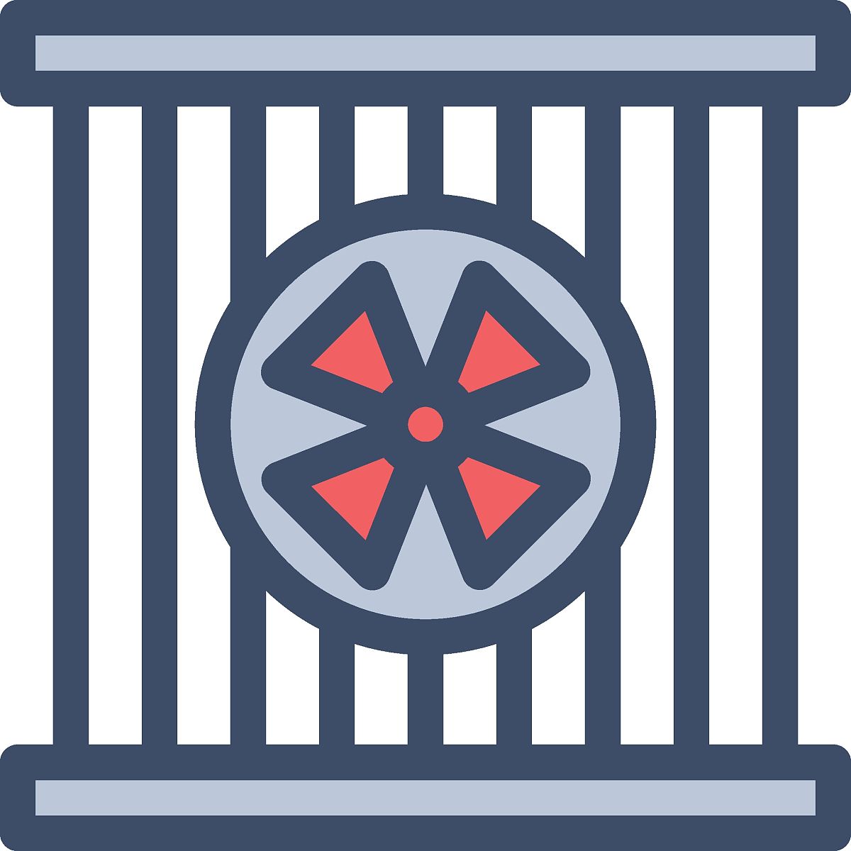 风扇的流量与压力间的关系