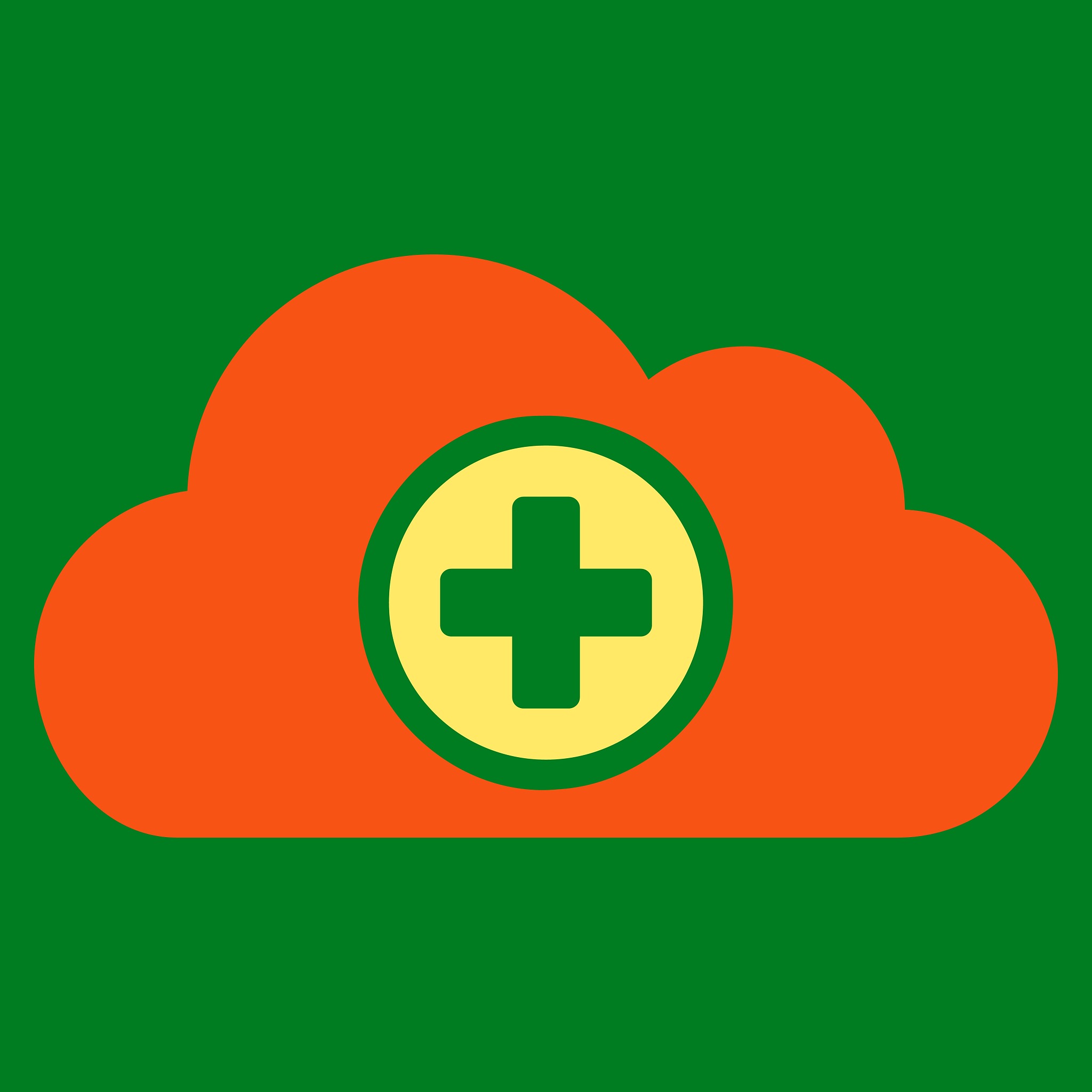 health care cloud icon