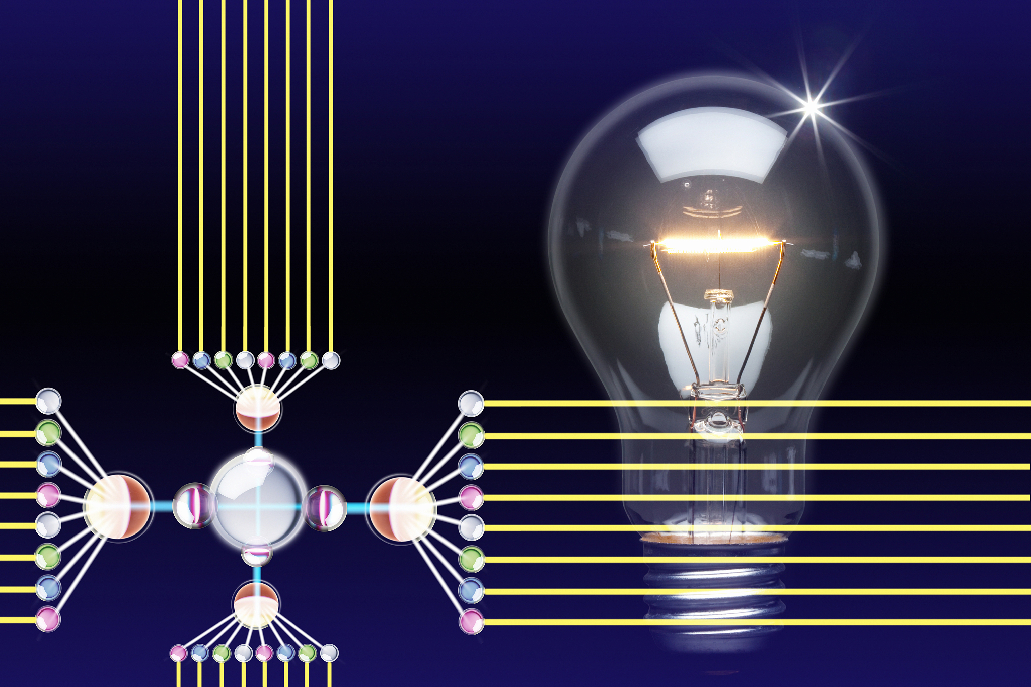 突破性水下无线超声传感器：基于电致发光的自供能全光学设计