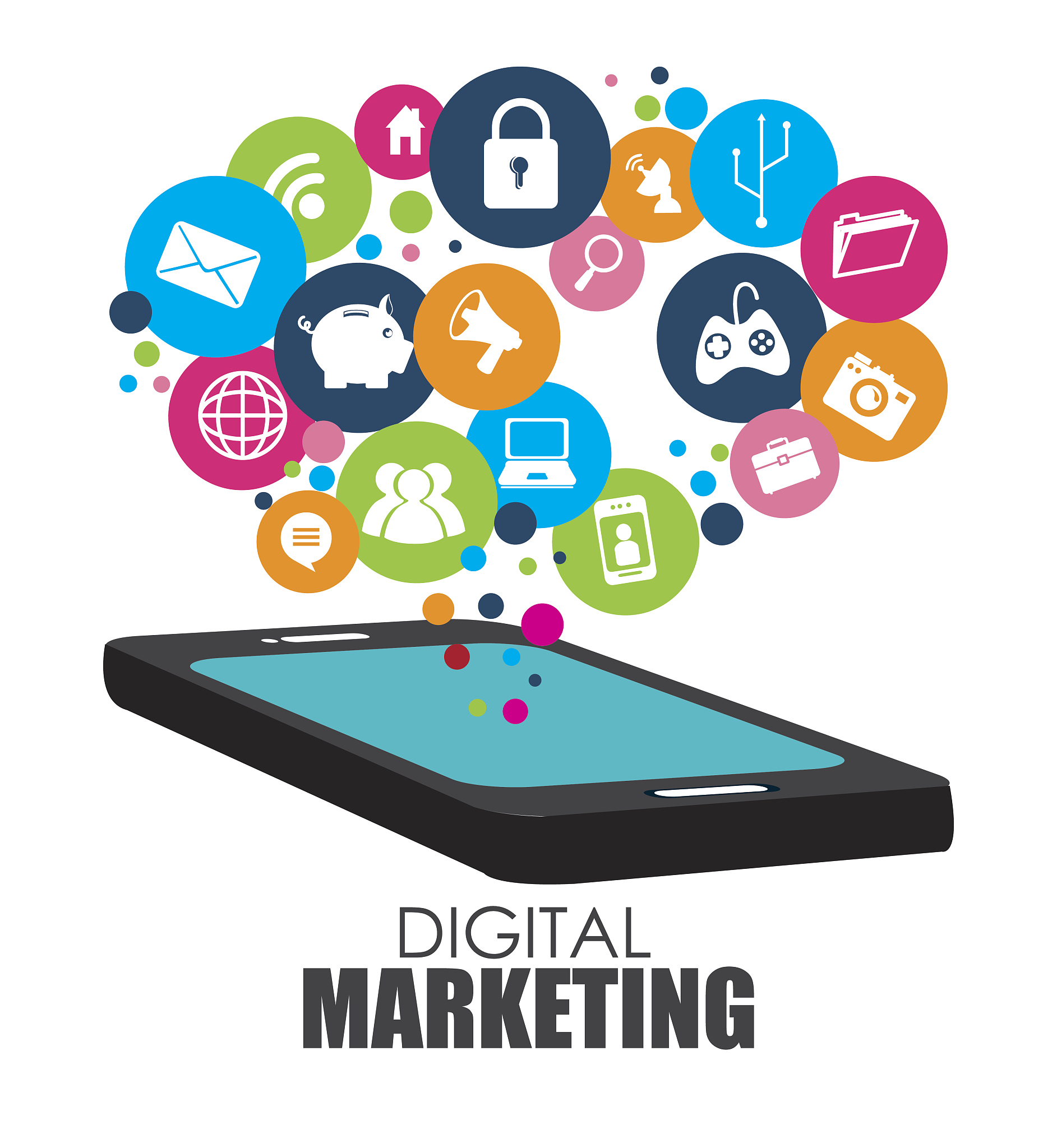 marketing design, vector illustration.