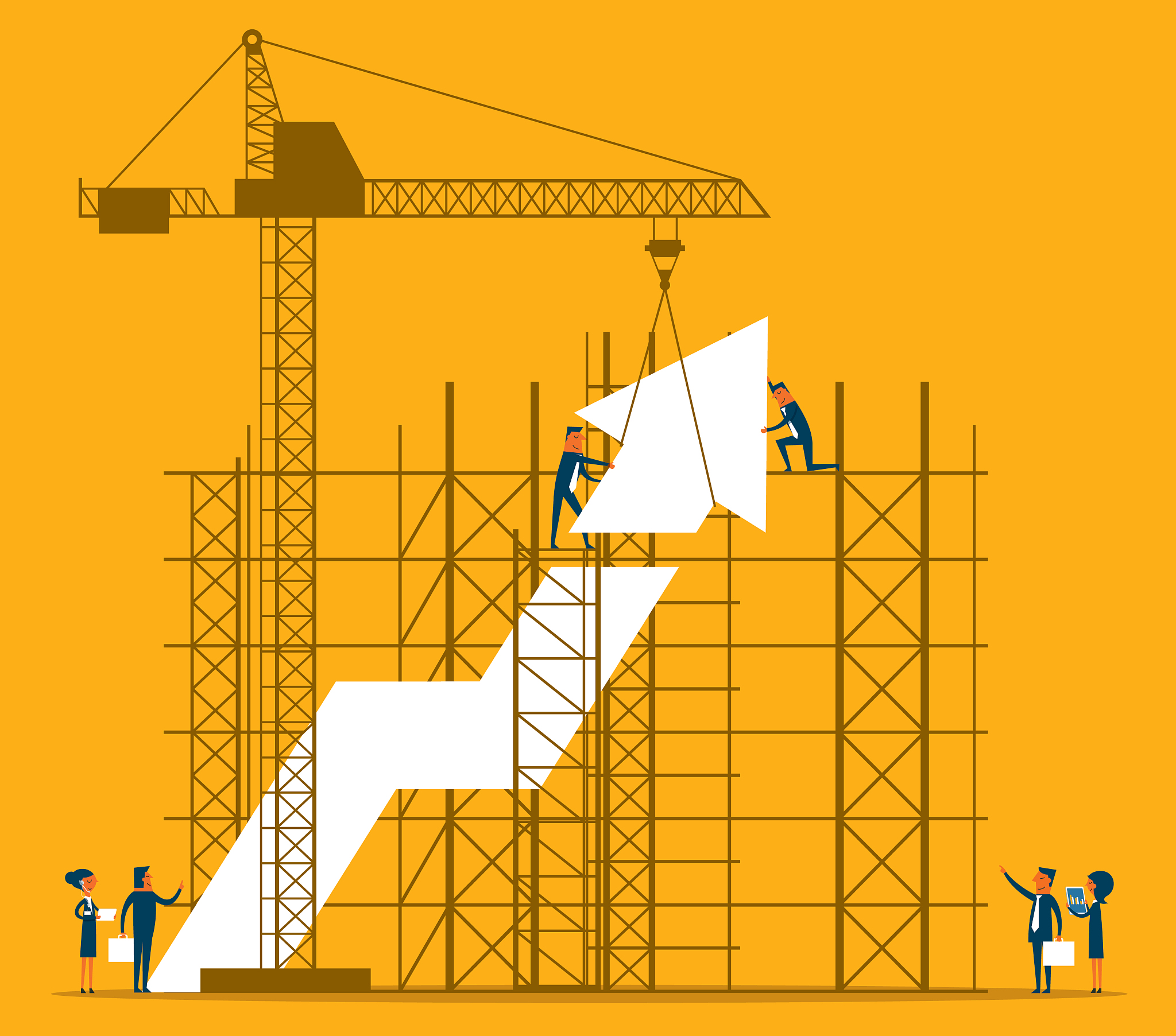 高空作业安全指南：梯子和起重机的使用