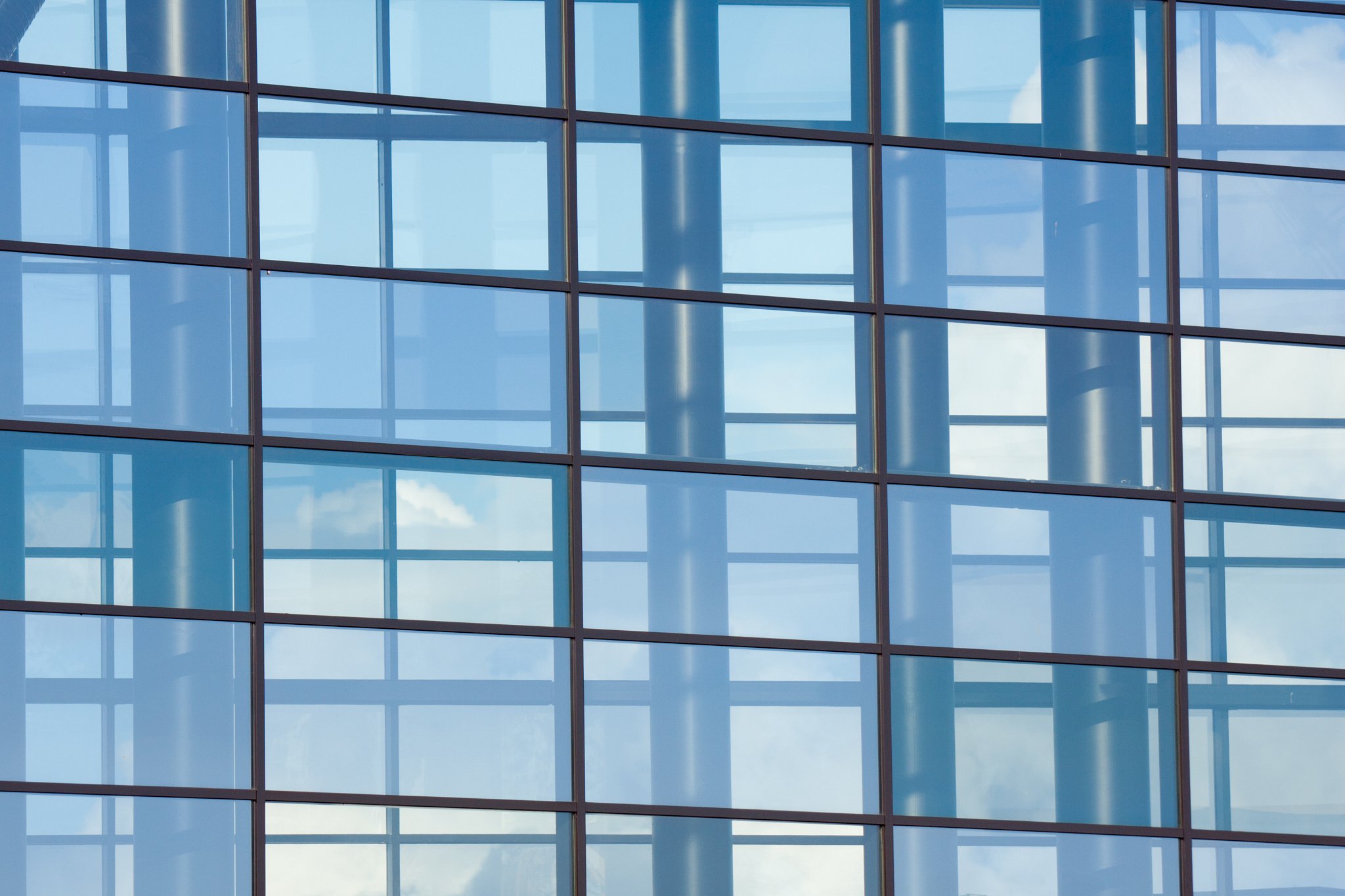 glass panels