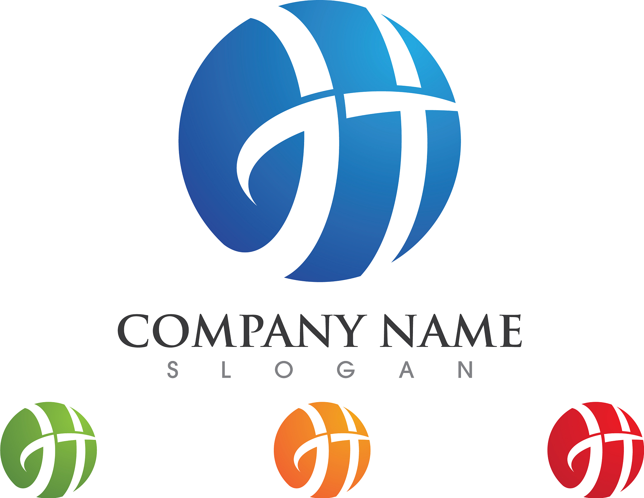 h letter logo template design