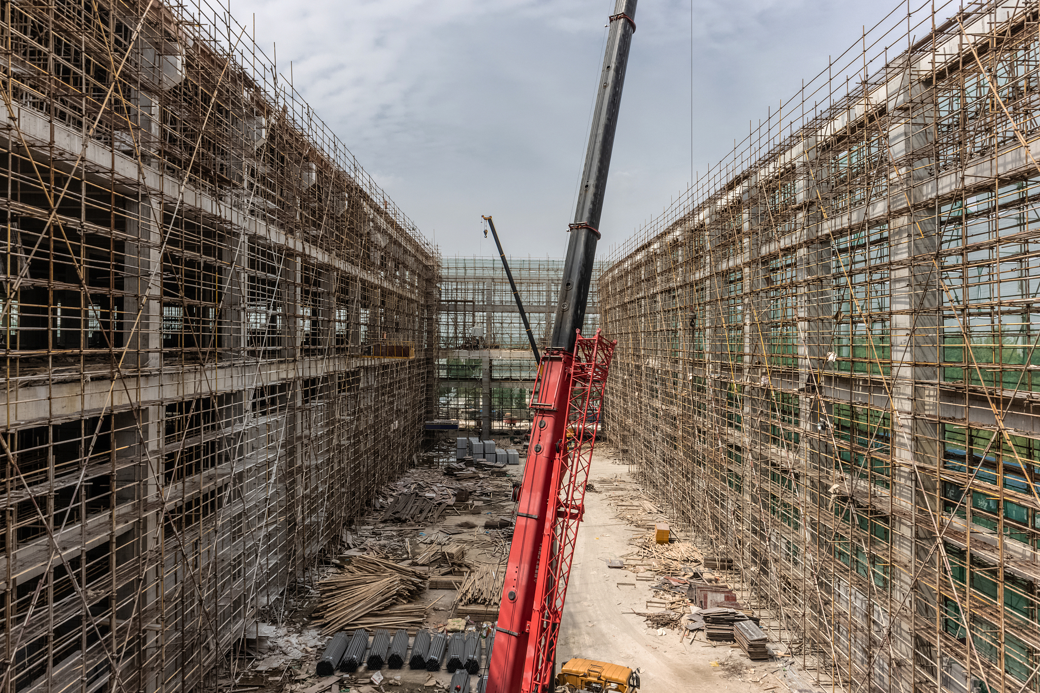 钢筋骨架外径检测