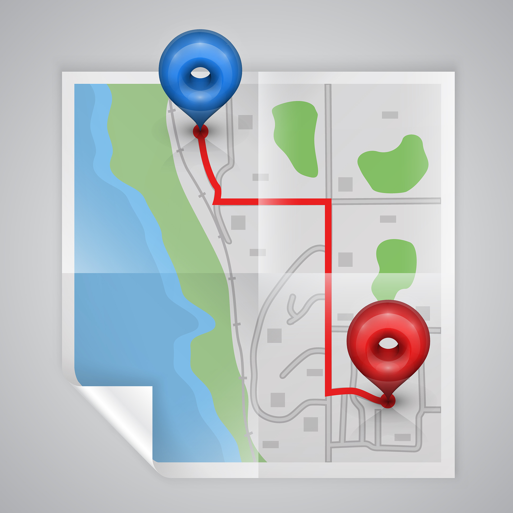 city paper map