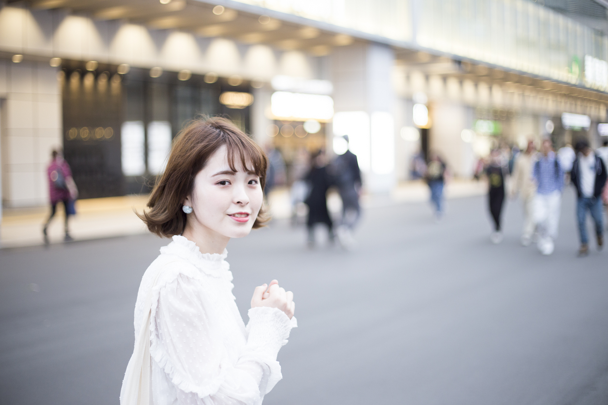 笑顔が可愛い 女性