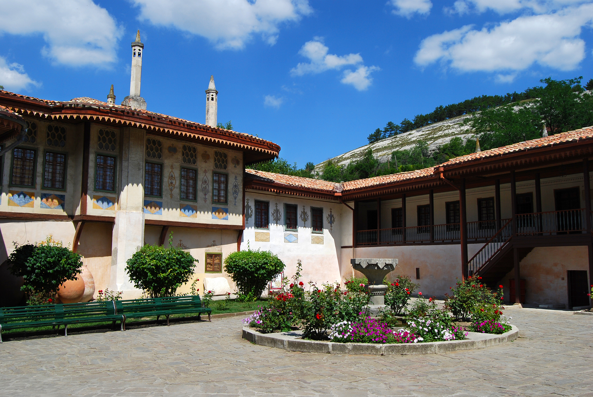 the hansaray. living quarters.