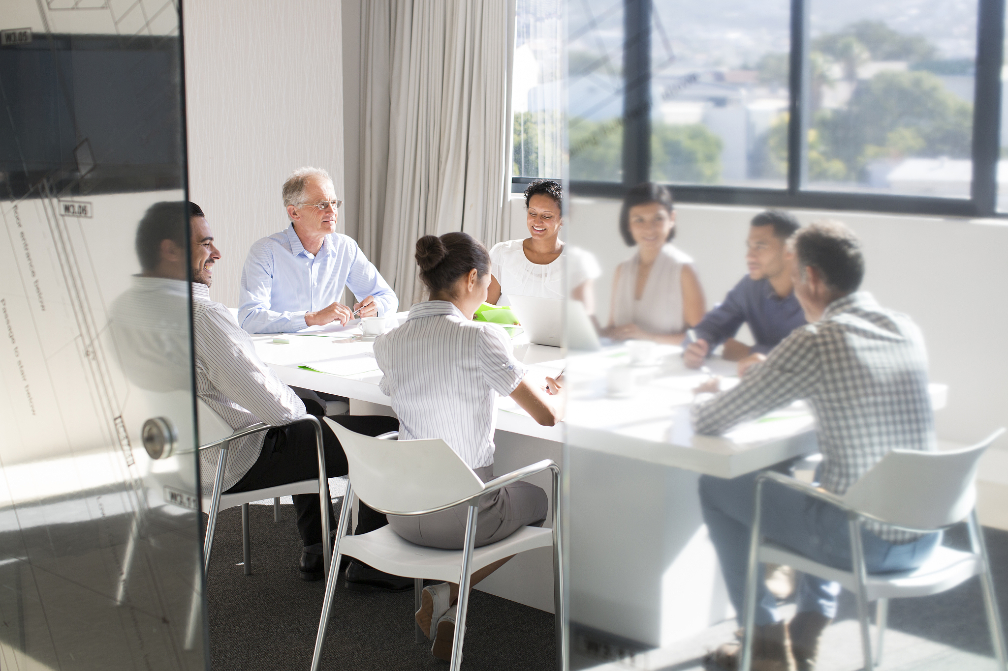 business people in a meeting