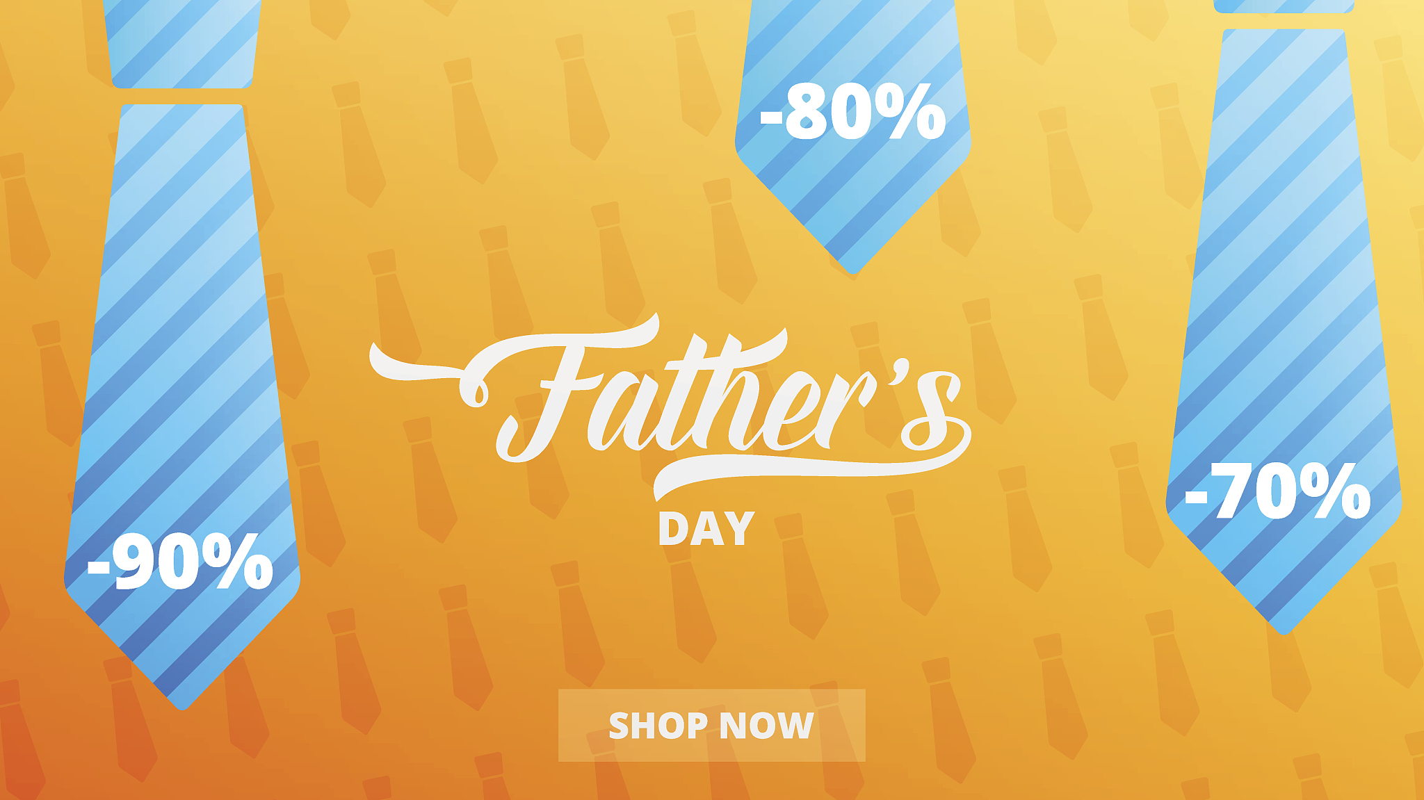 fathers day banner. trendy typography and striped tie. layout so