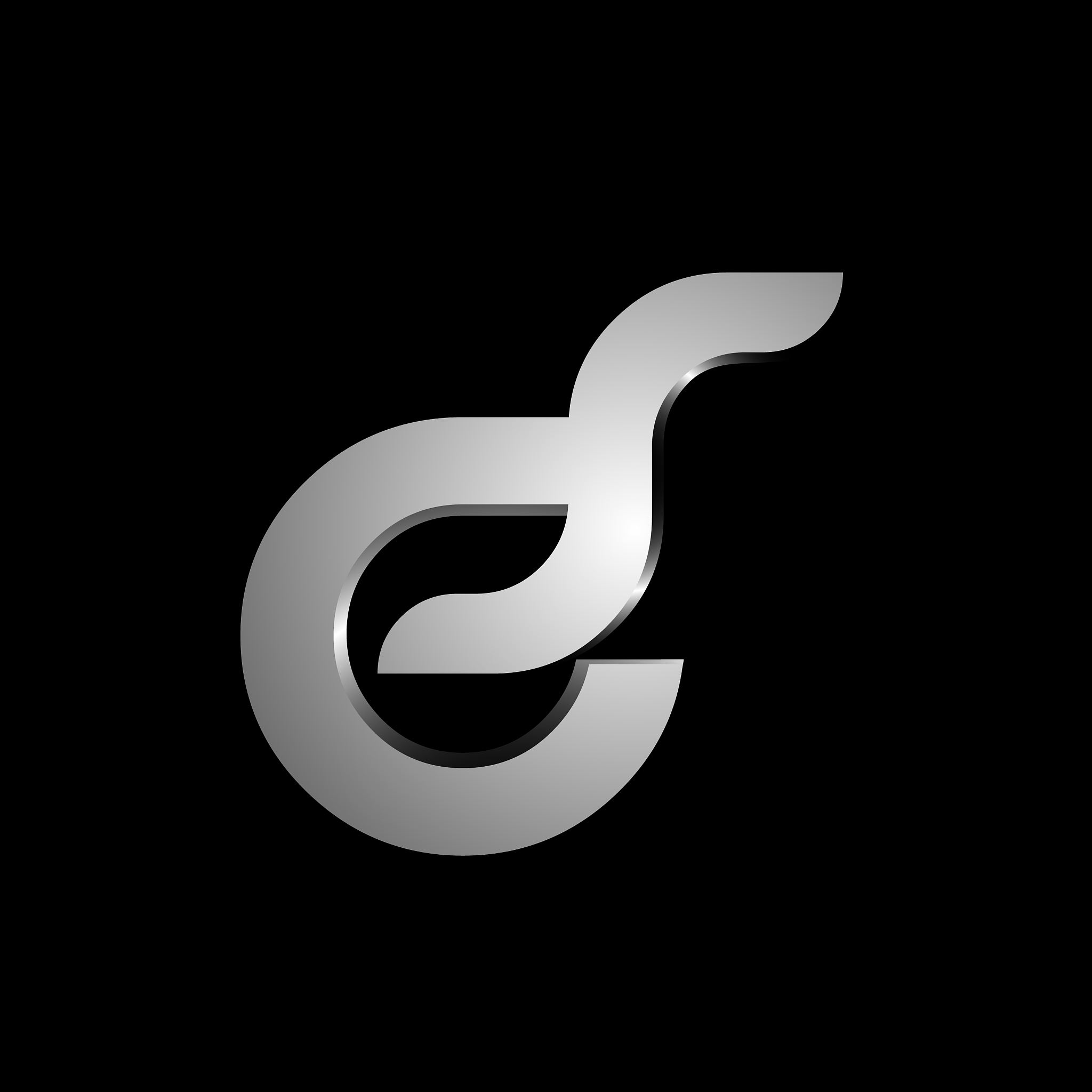 initial logo letter c or e and s logo design in