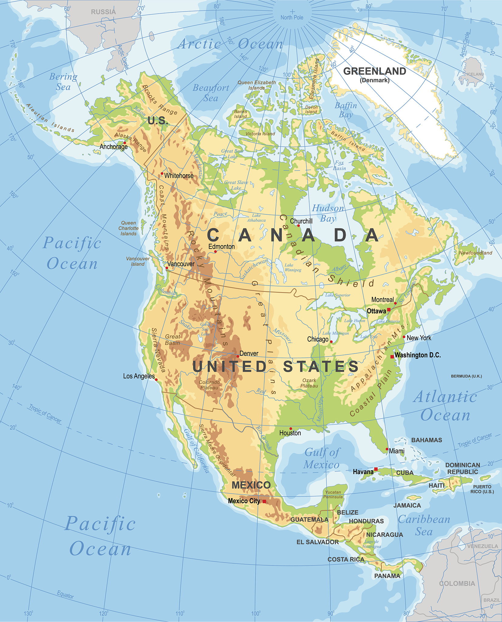 美国为何拥有太平洋和大西洋两个后花园？ - 地理优势、资源丰富、旅游景点、农业发达