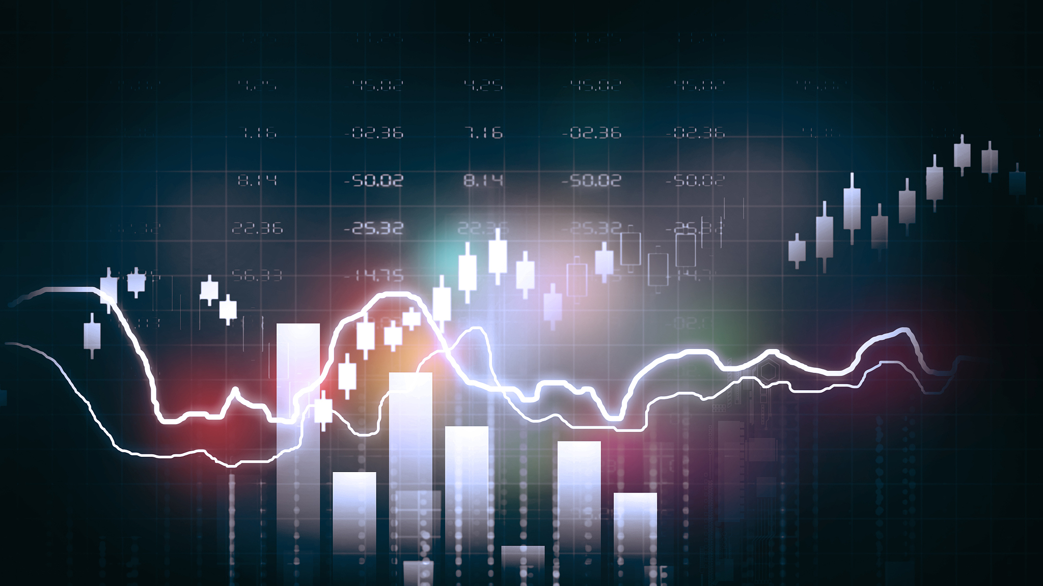 stock market chart