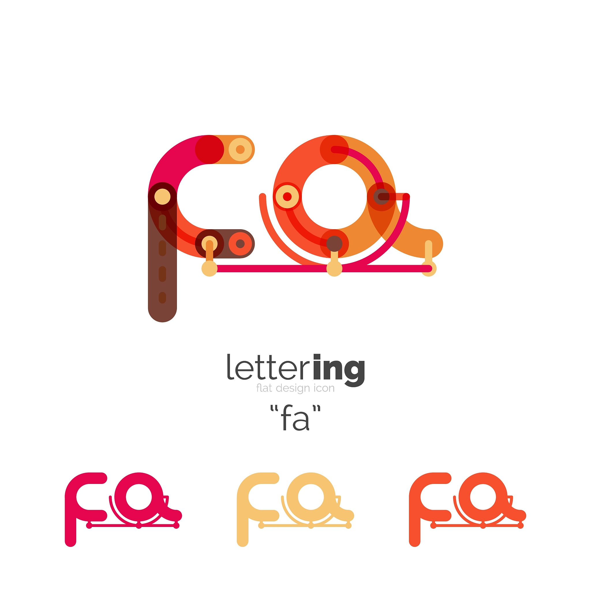 letters logo icon