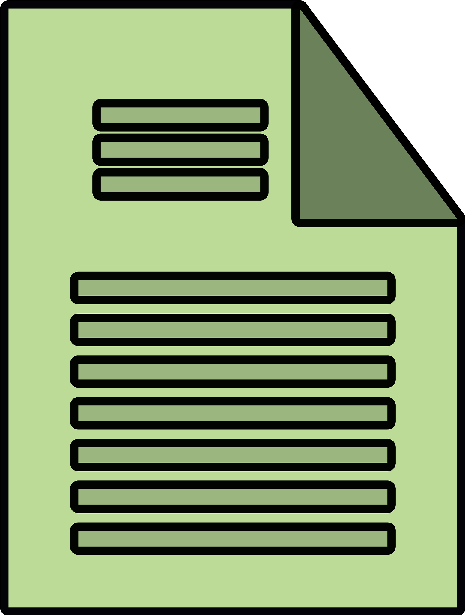 document page icon