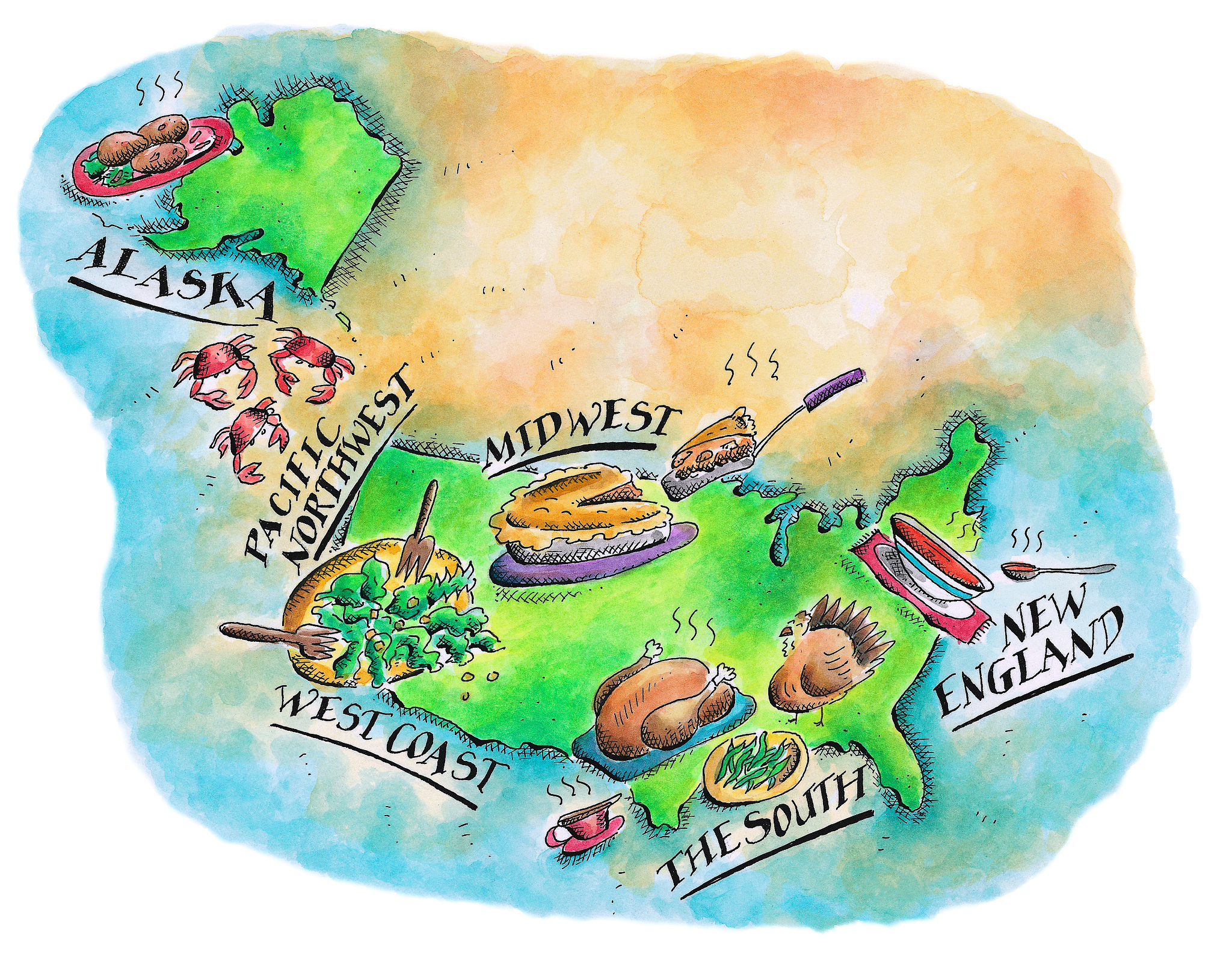foods of the usa