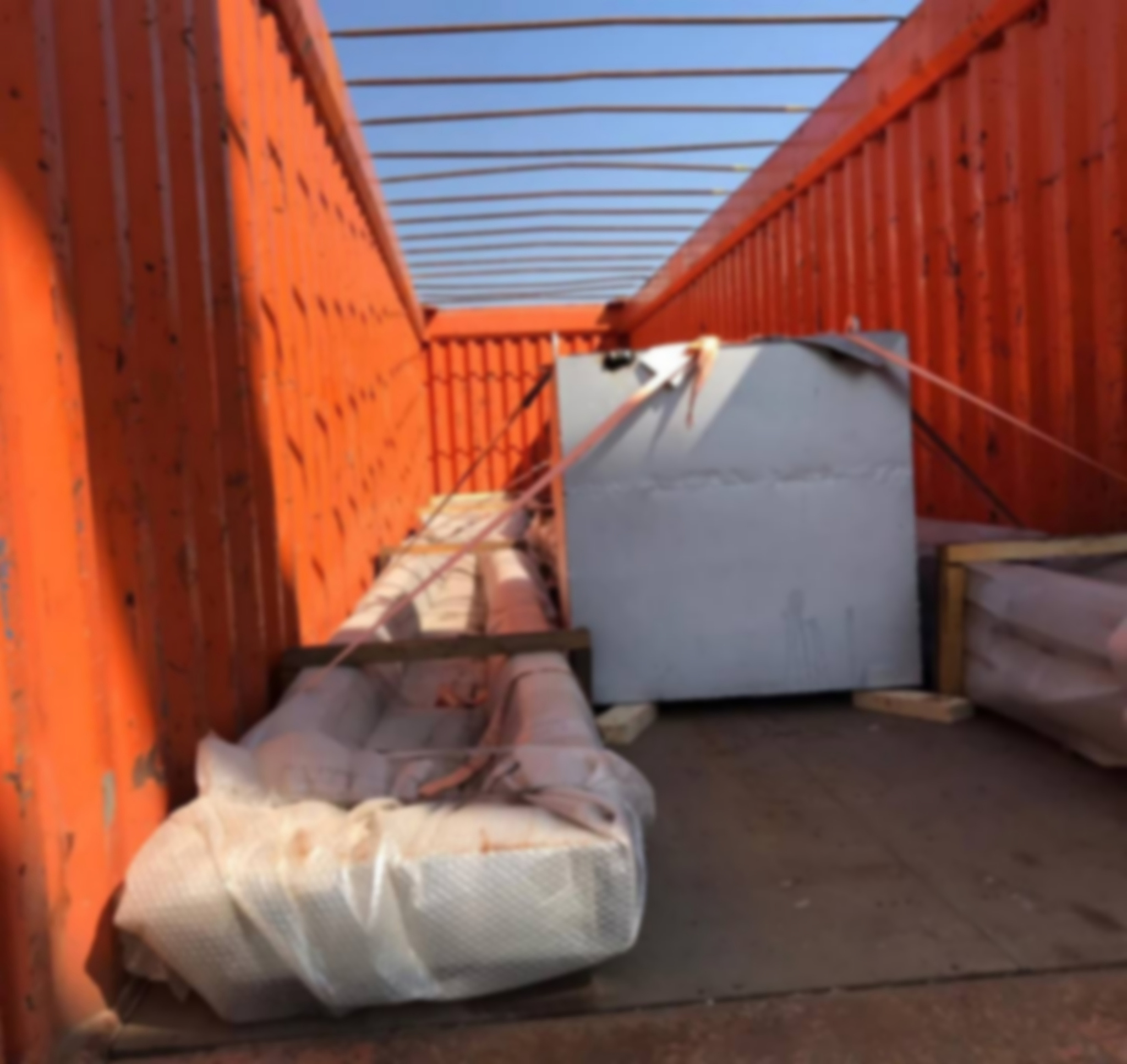 集装箱漏水，货物状况联合检验