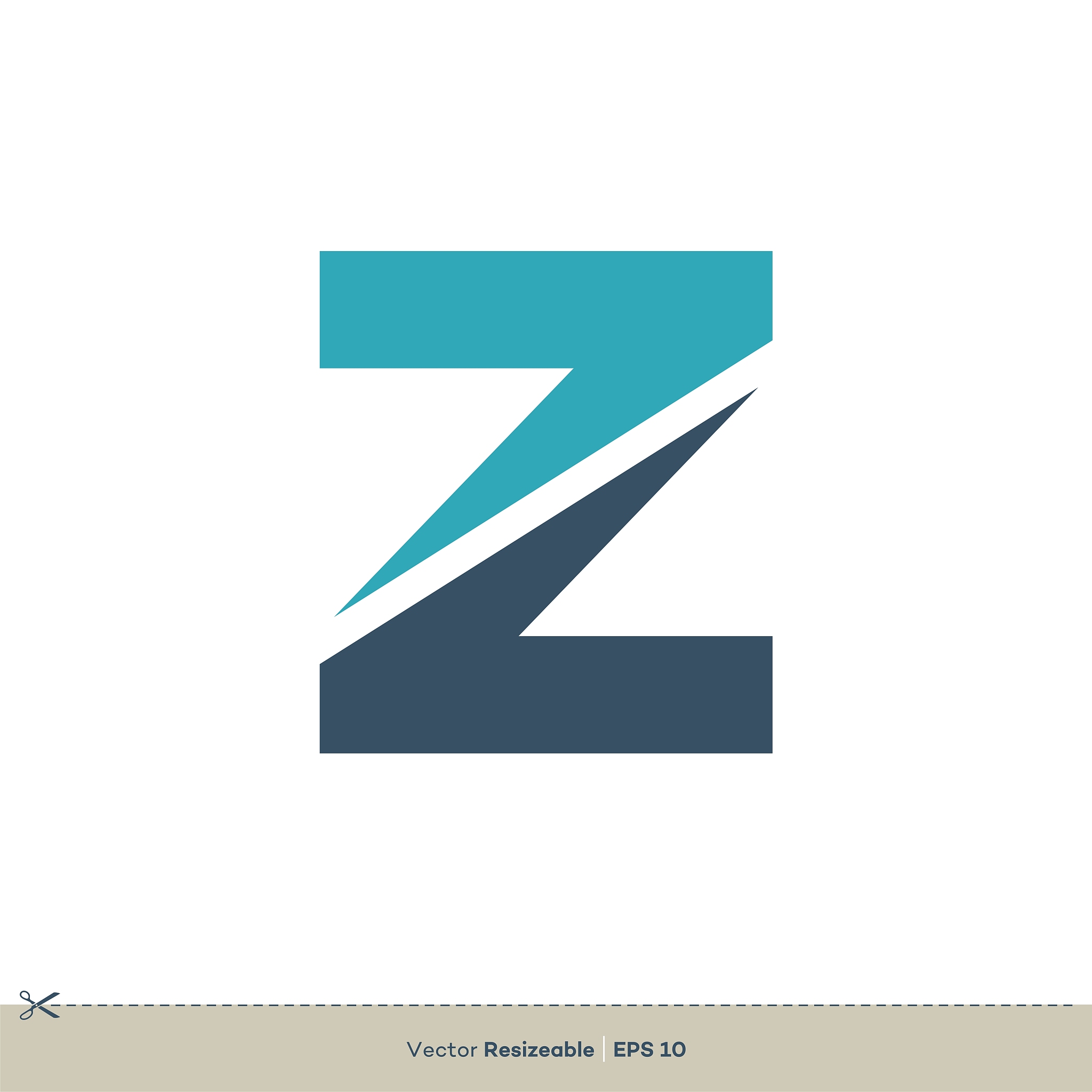 z letter logo template illustration design. vector eps 10.