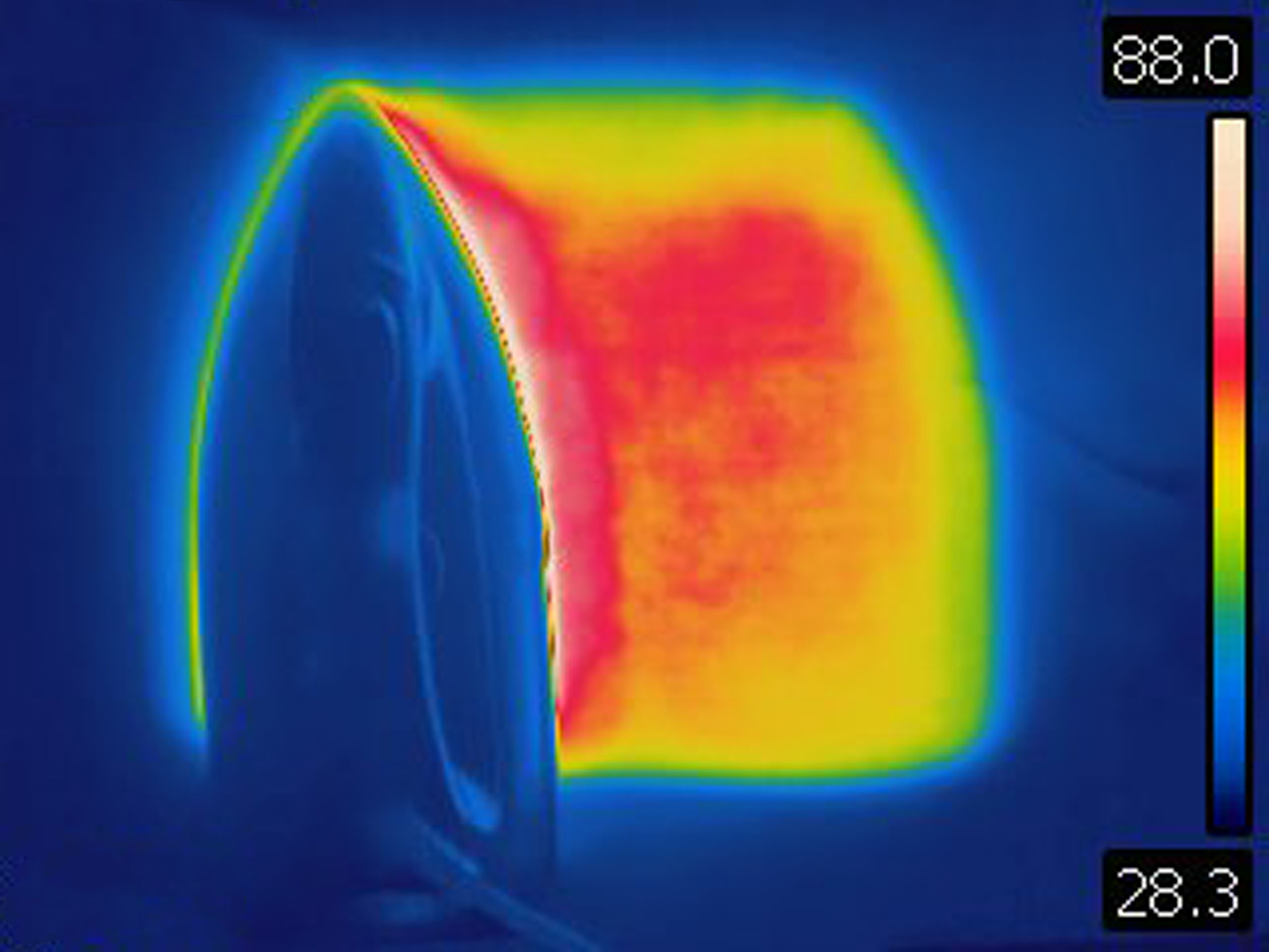 将炭黑PU复合材料剪成长方形在两端施加24V电压不进行拉伸用热成像仪记录下10s内材料的温度变化温度上升又什么规律性