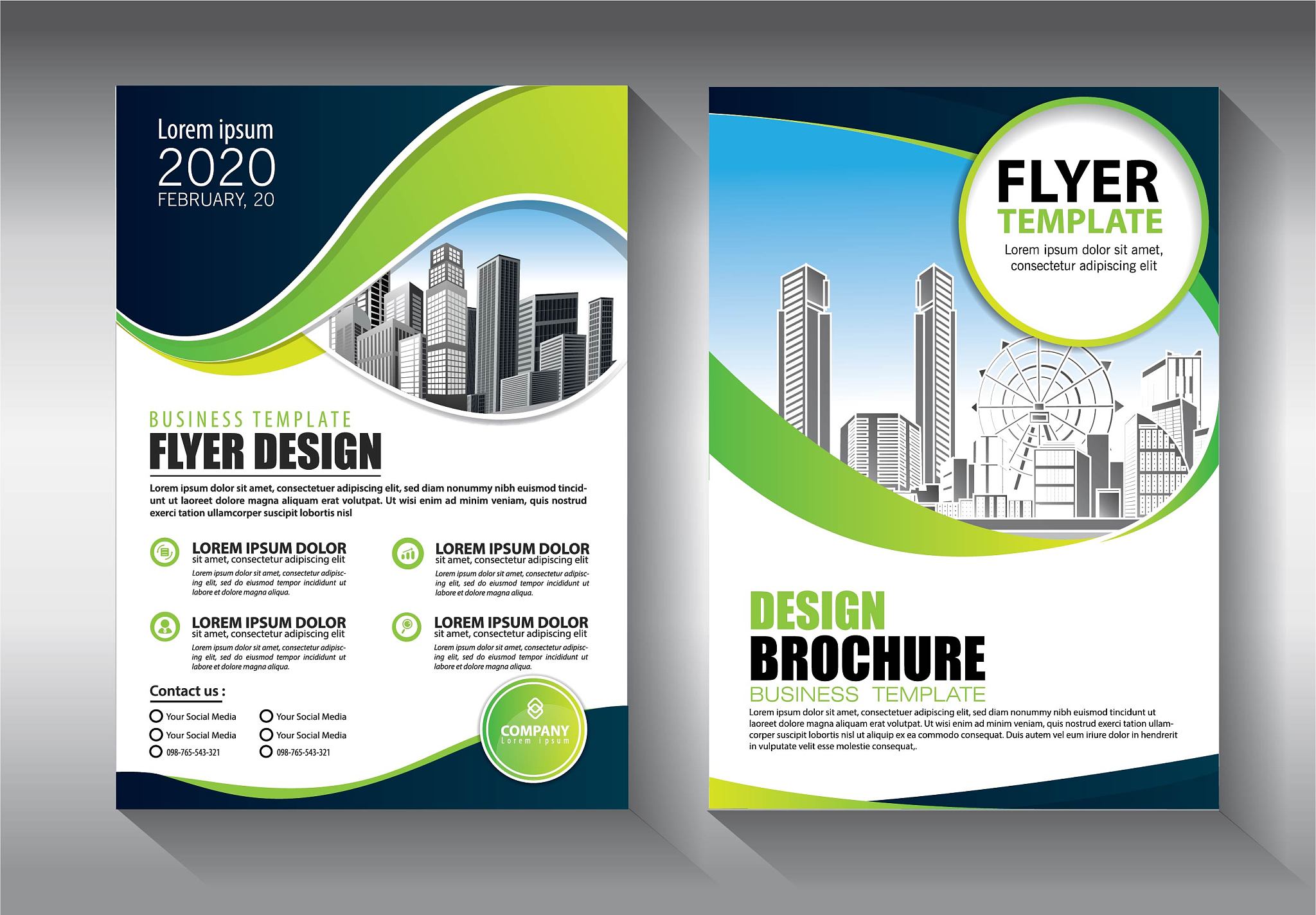 brochure design, cover modern layout, annual report, poster, fly