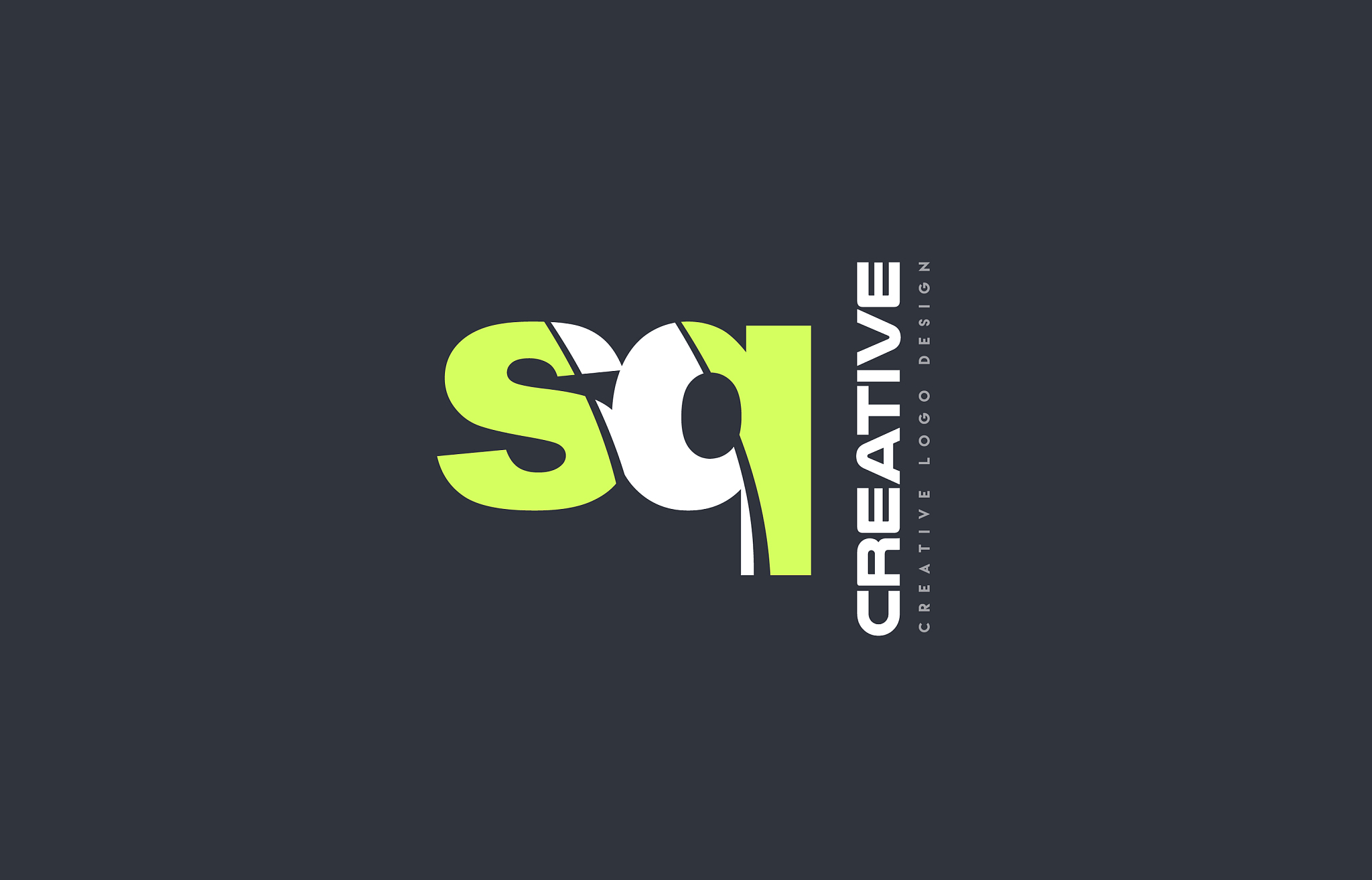 green letter sq s q combination logo icon company