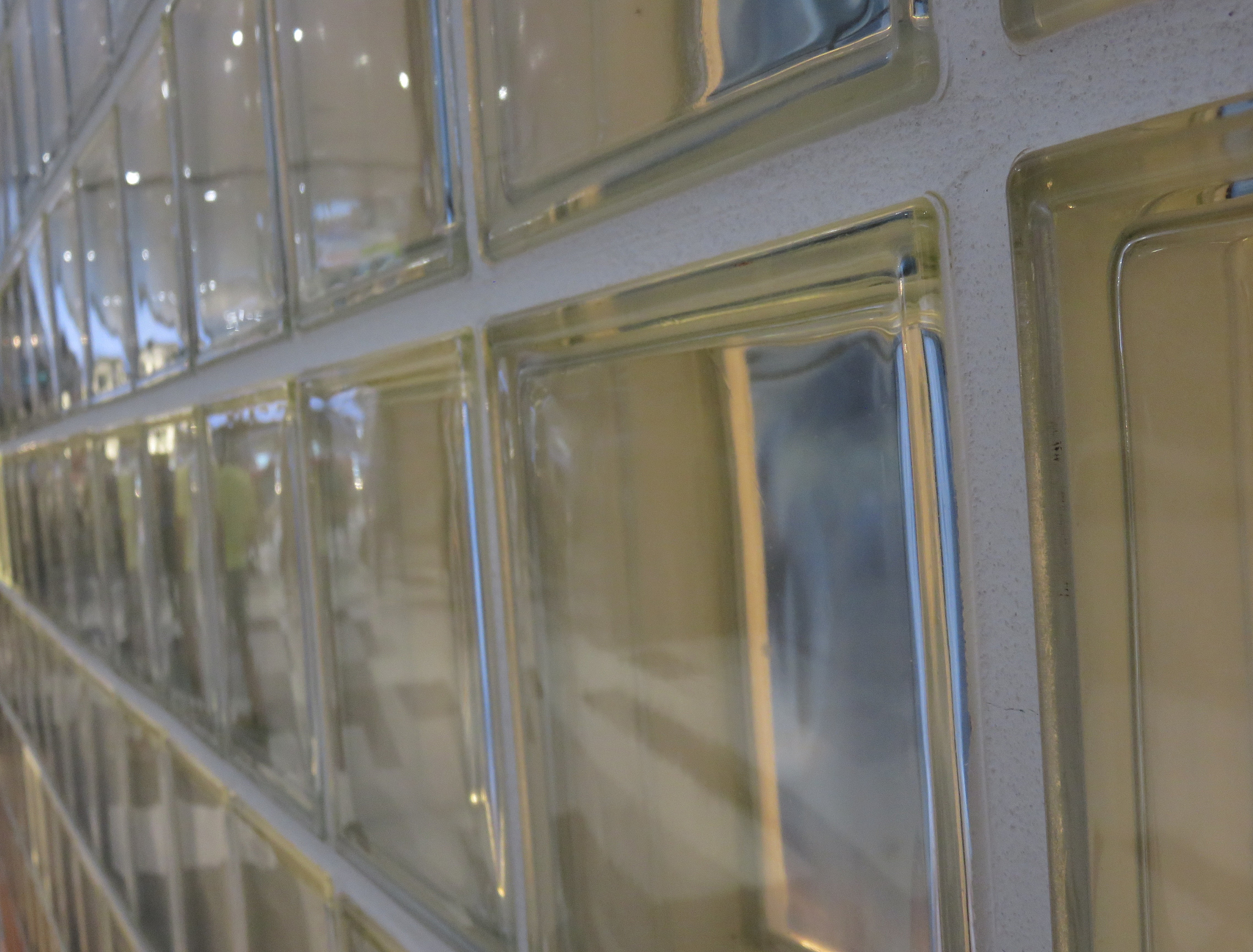 glass bricks background