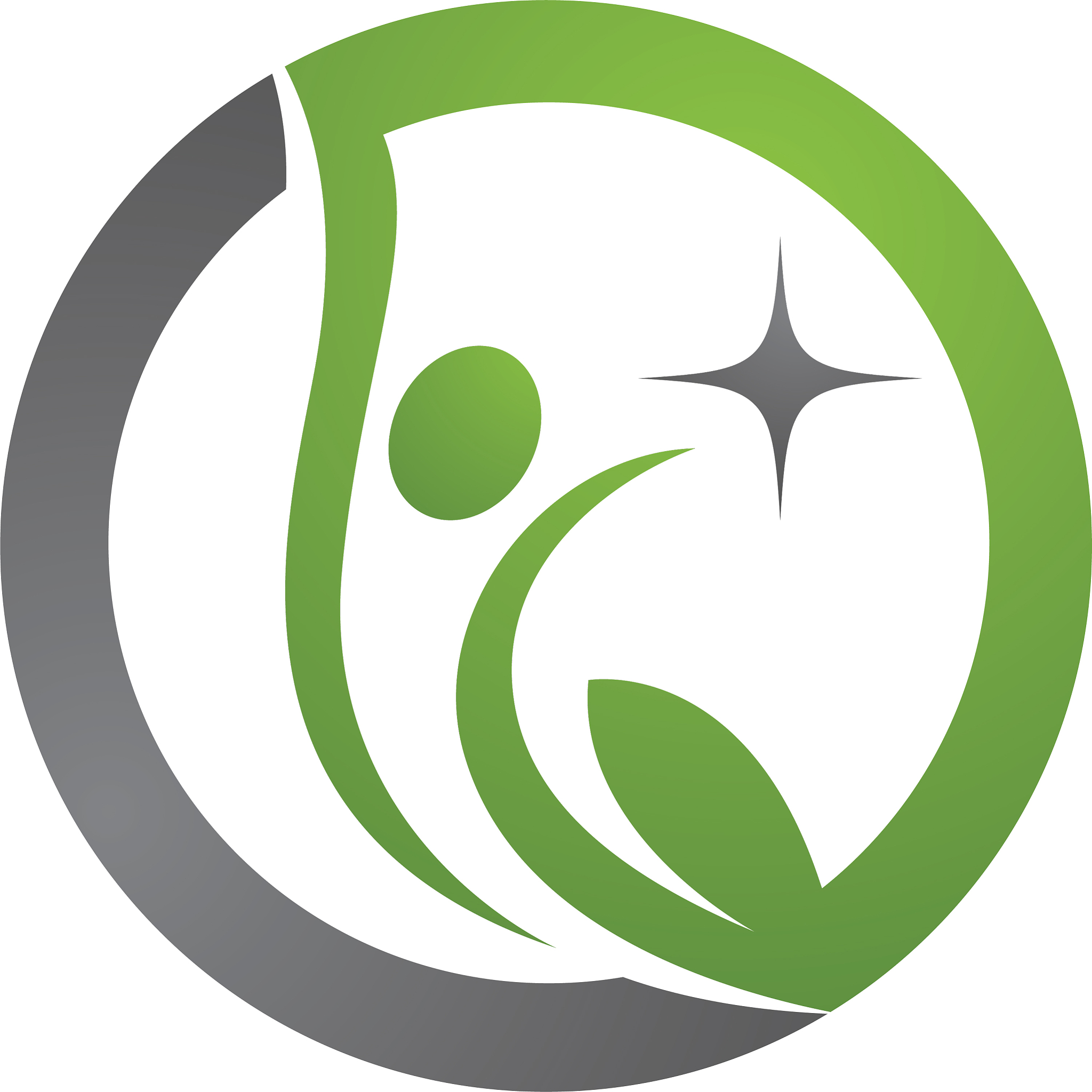 human character logo sign
