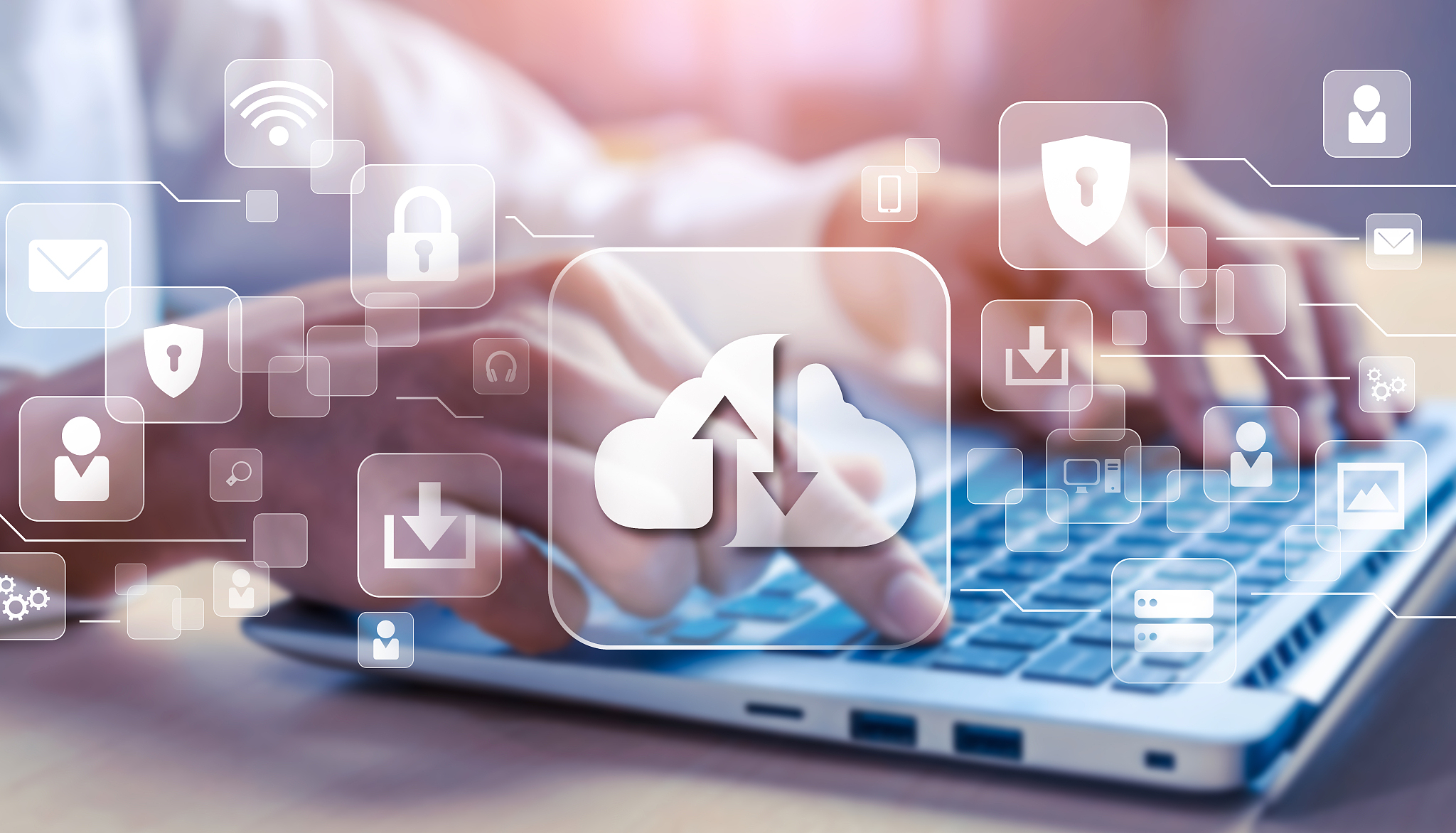 cloud computing technology and online data storage for global da