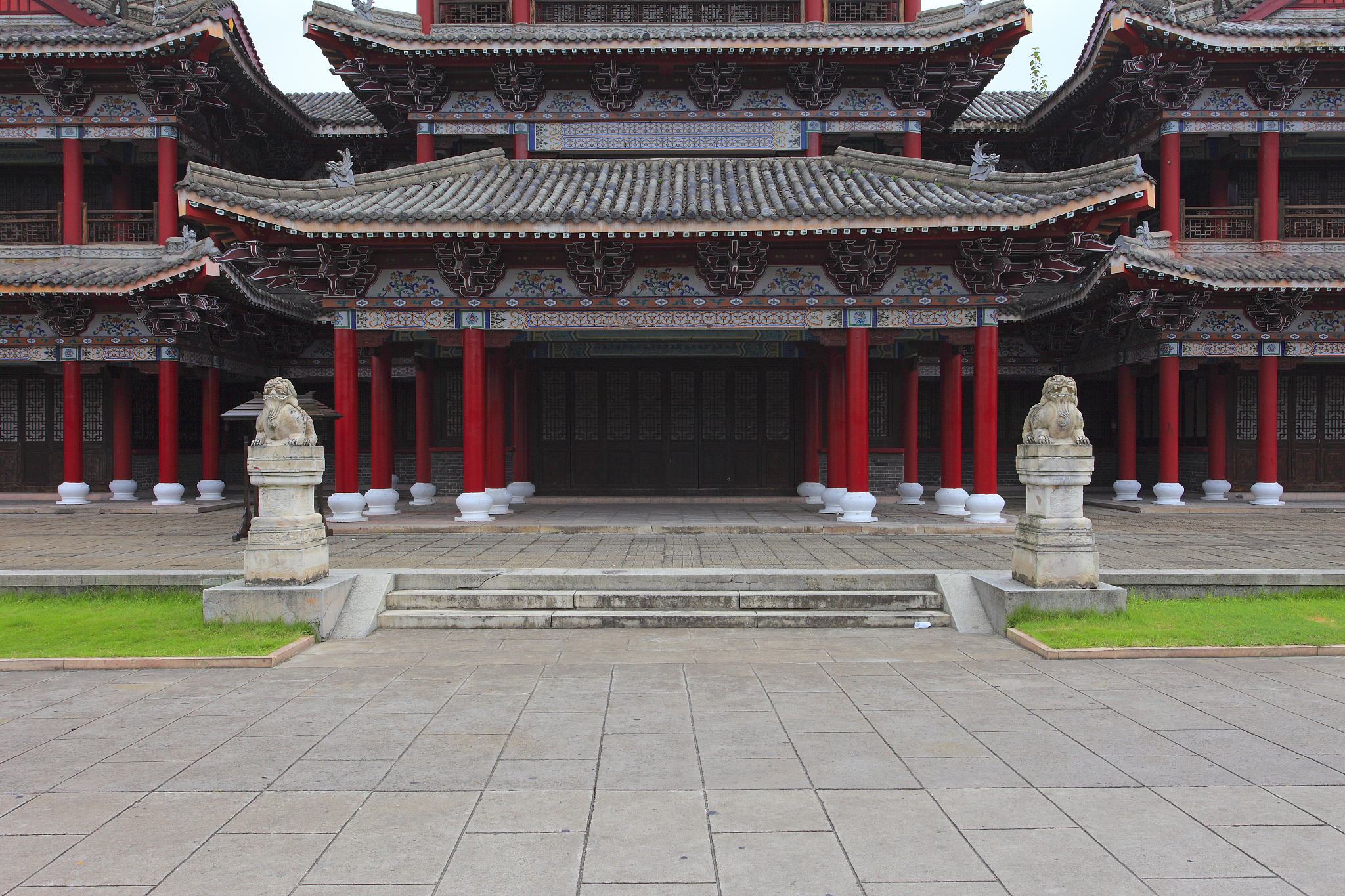 浙江横店宋代仿古建筑