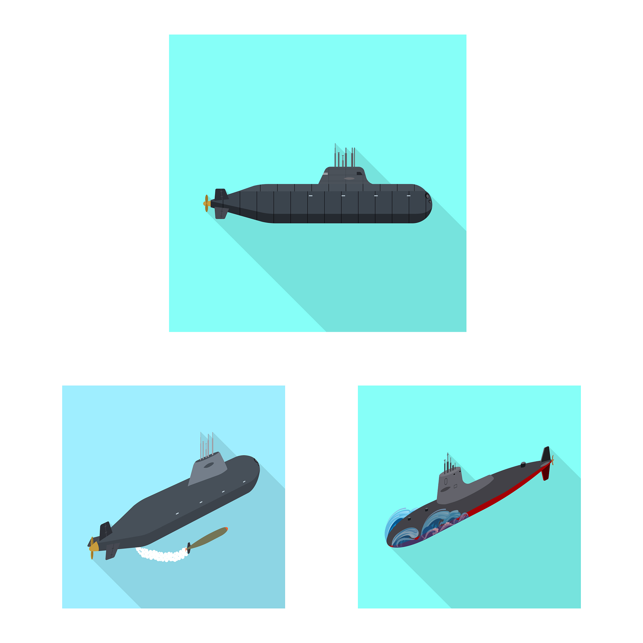 isolated object military and nuclear logo