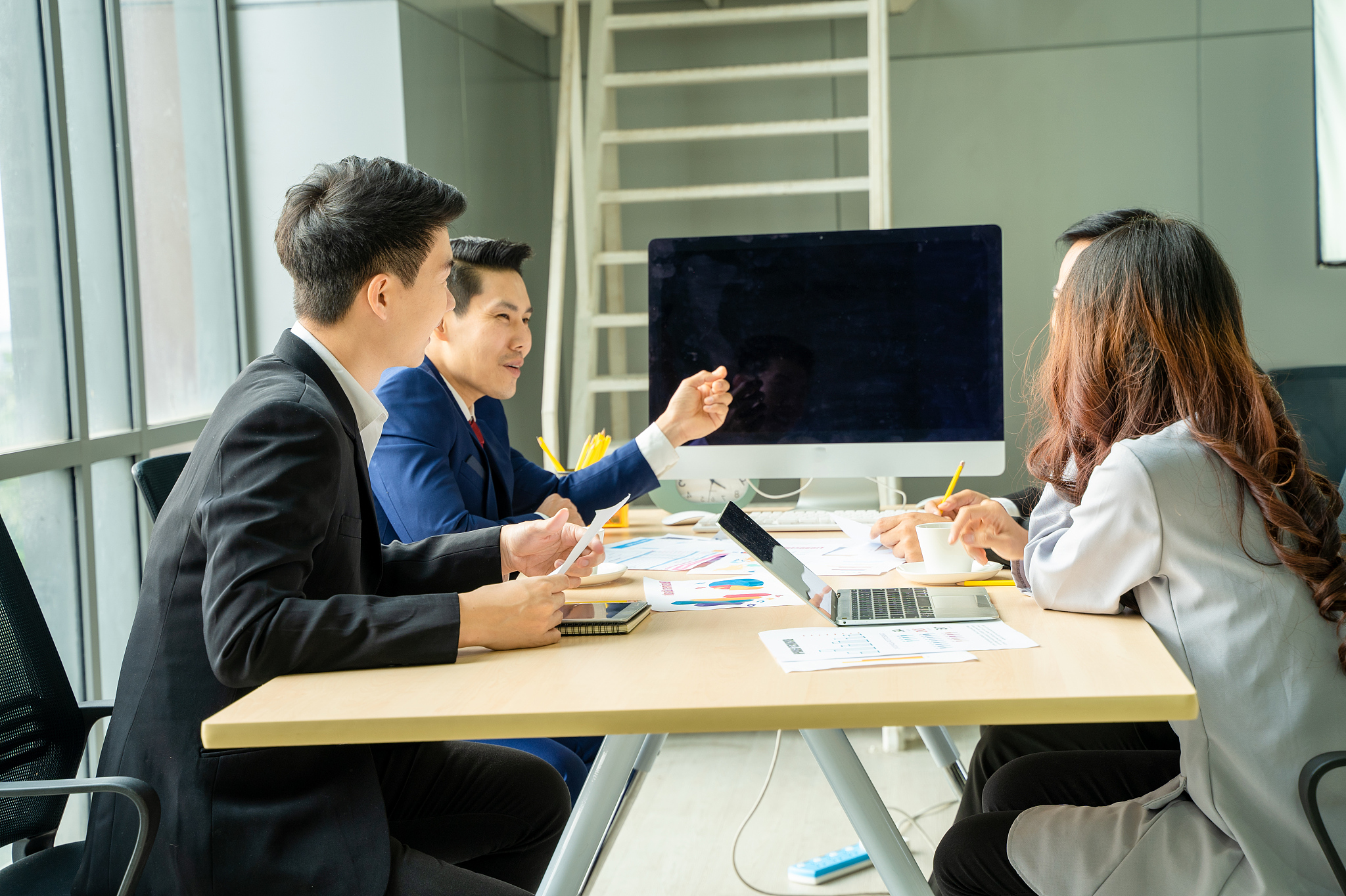 business people meeting planning