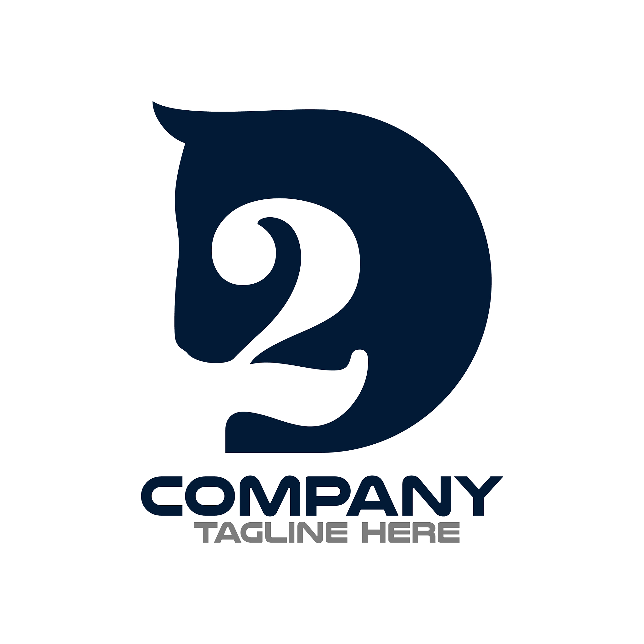 two horses logo
