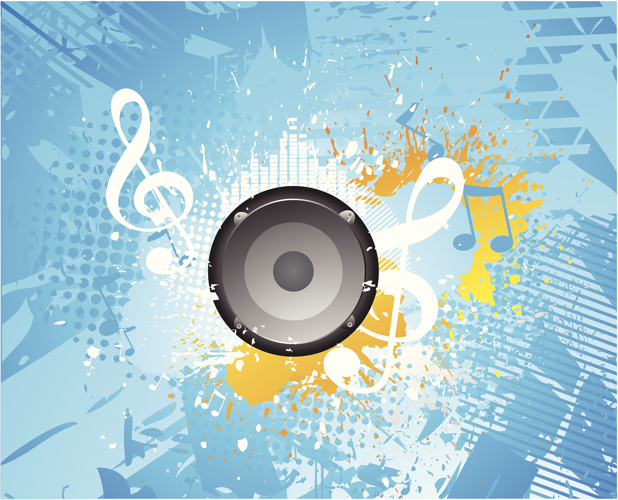 abstract music background