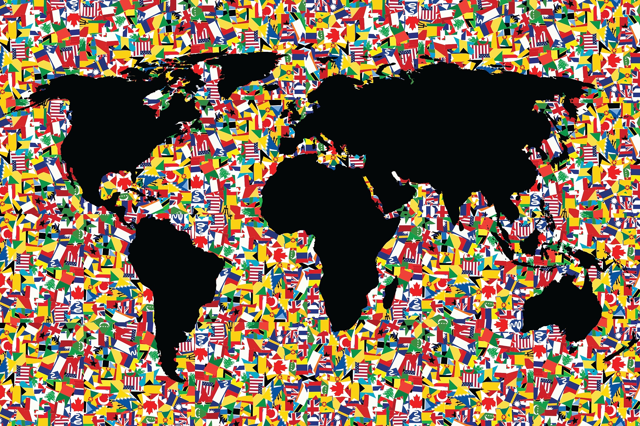 world map