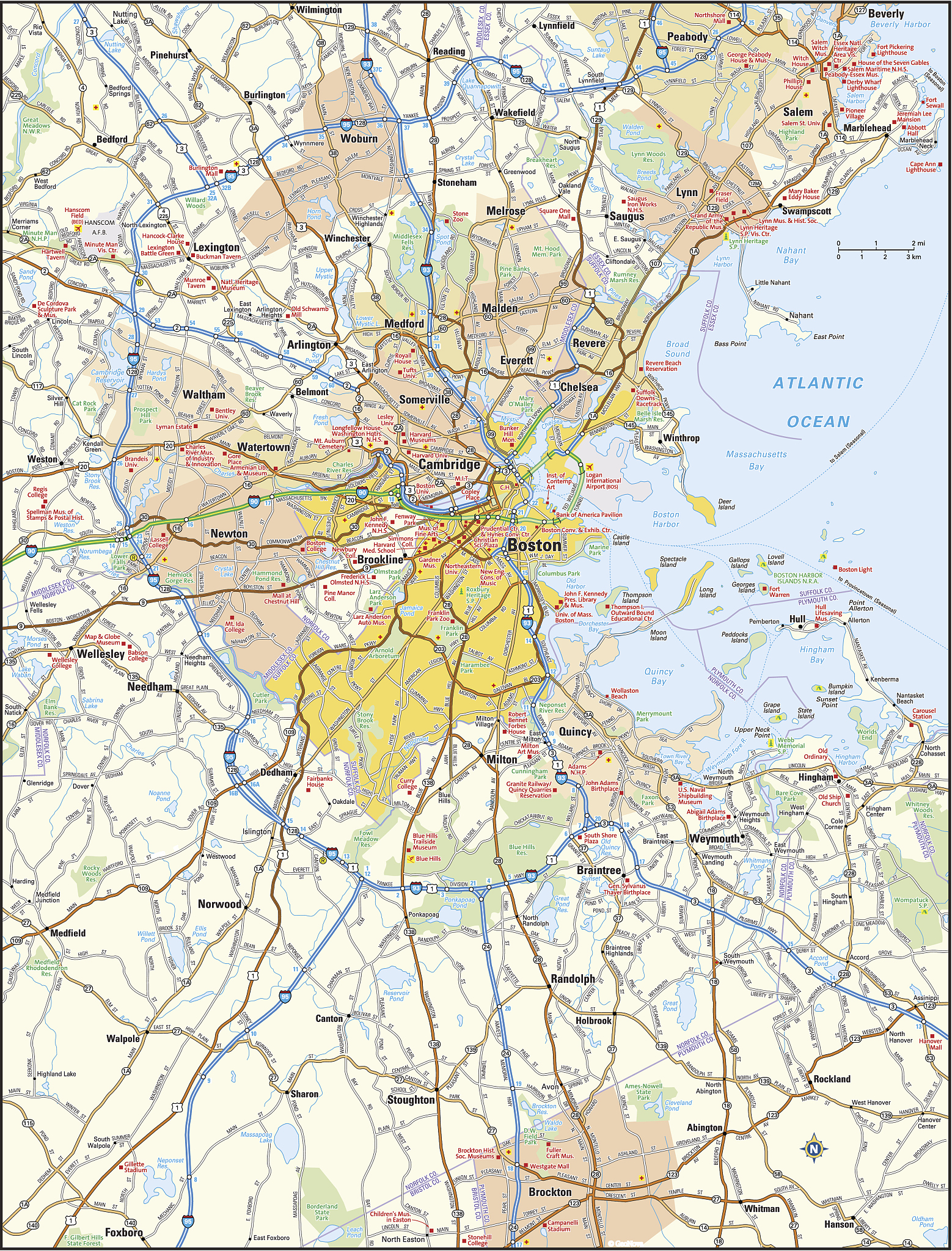 boston, massachusetts area